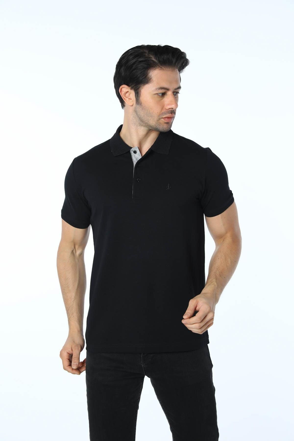 rugatchi %100 Pamuk Polo Yaka T-Shirt