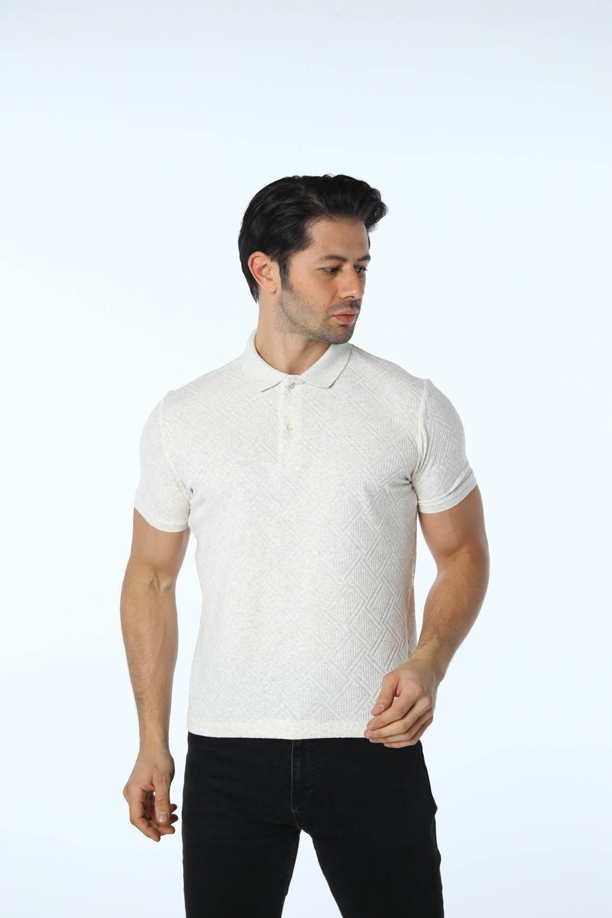 rugatchi Jakarlı Polo Yaka T-Shirt