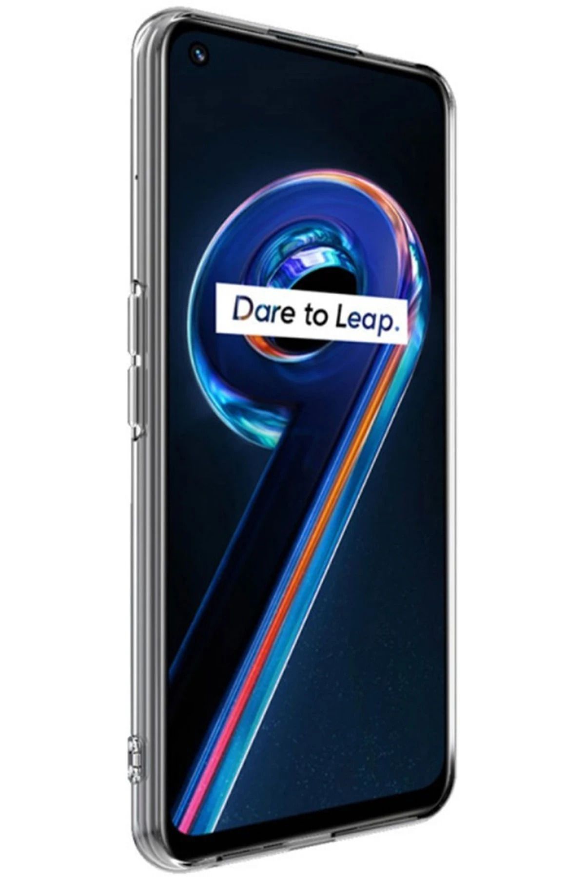 NewFace Realme 9 Pro 5G Kılıf Lüx Şeffaf Silikon NRMSA