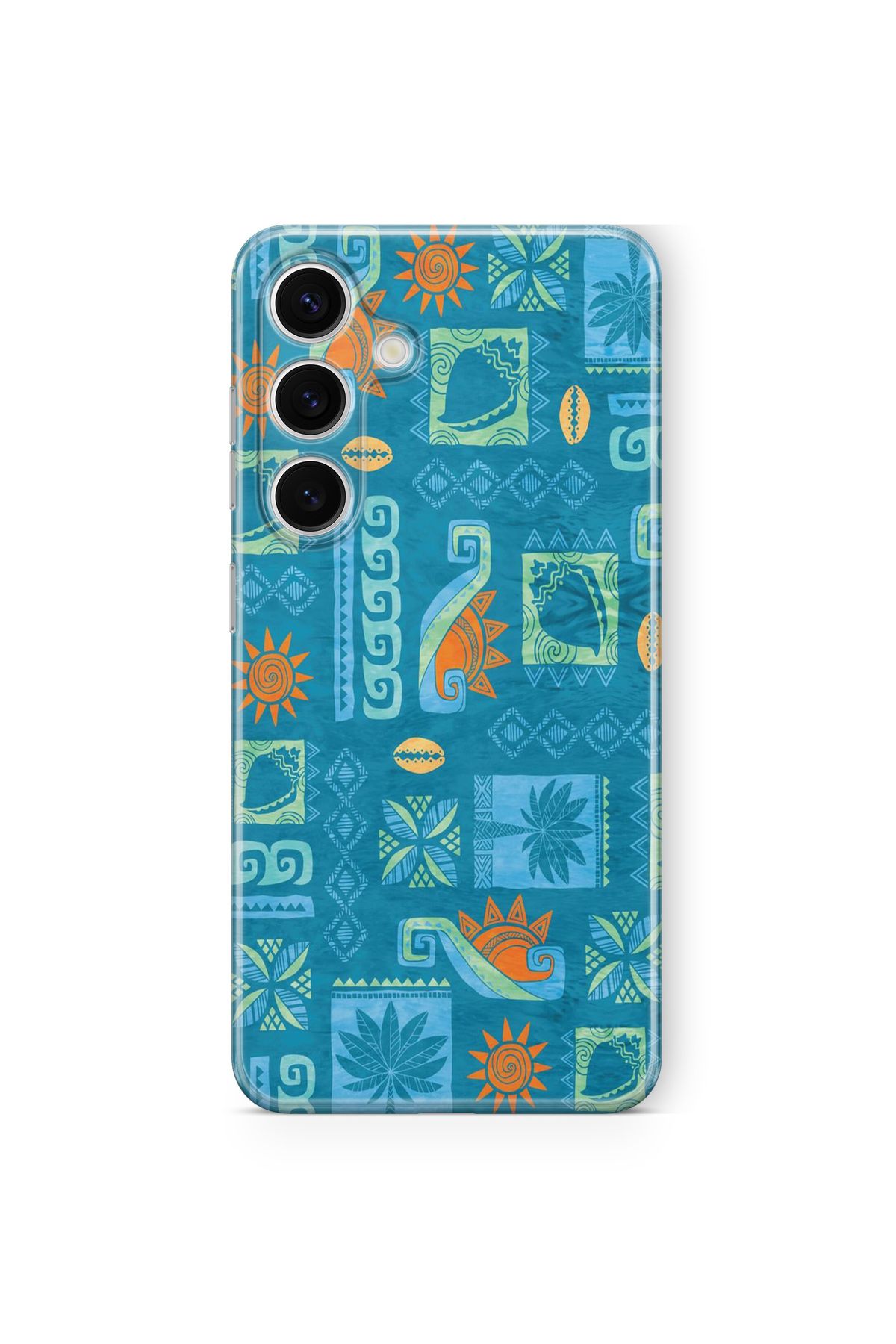 Space Star Samsung Galaxy A15 Uyumlu Summer Tasarım Baskılı Şeffaf Kılıf