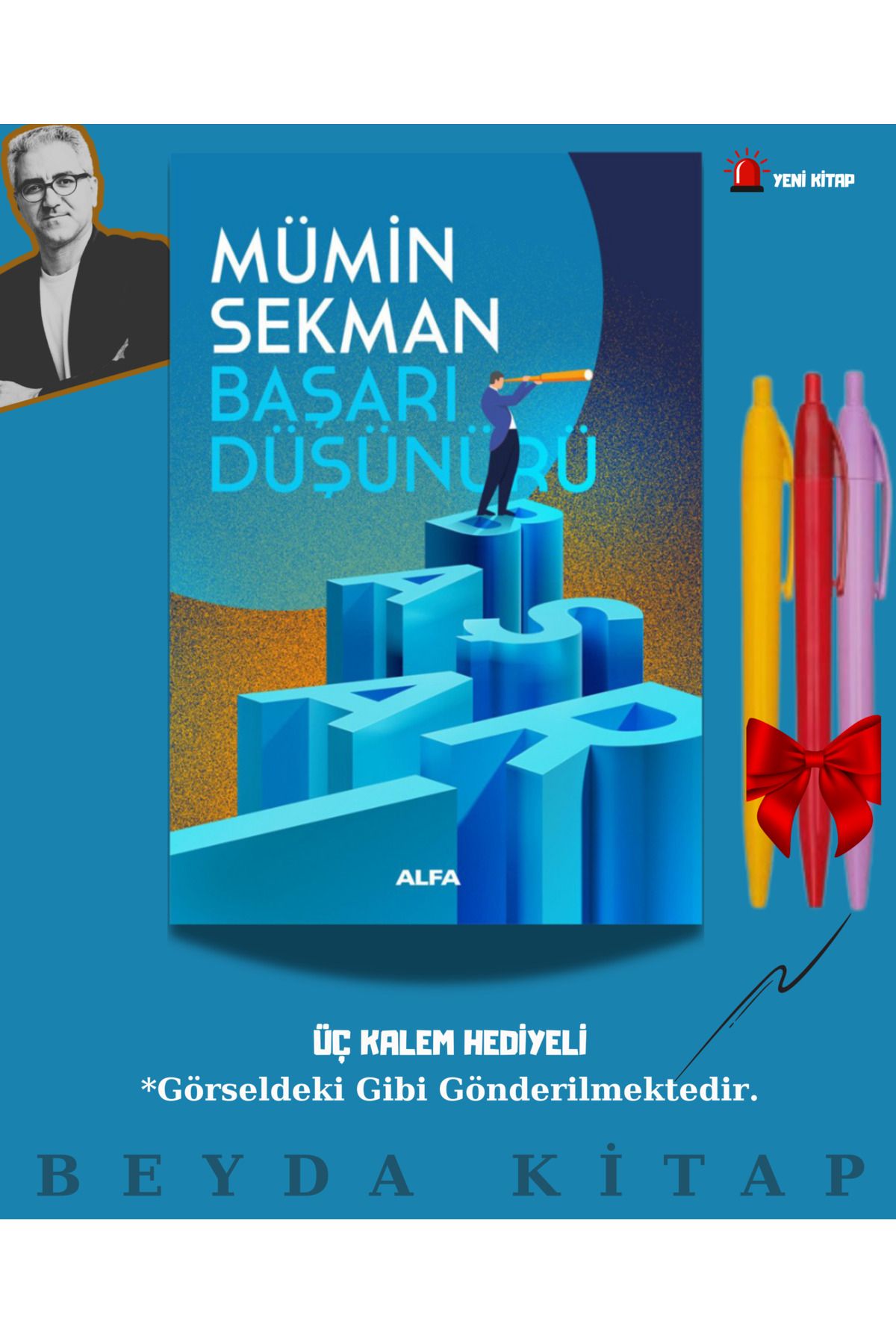 Alfa Yayınları Başarı Düşünürü - Mümin Sekman - Kalem Hediyeli - Yeni Kitap - Ücretsiz Kargo