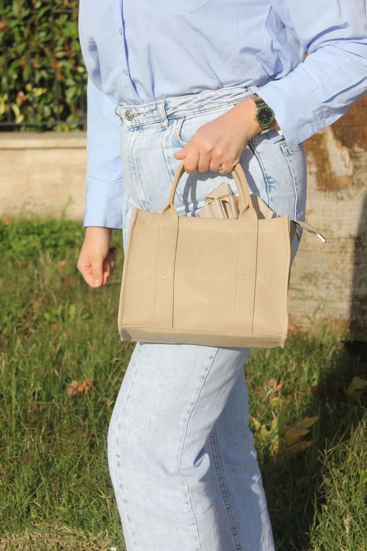 Esila Sirius The Tote Bag Model Kadın El ve Omuz Çantası