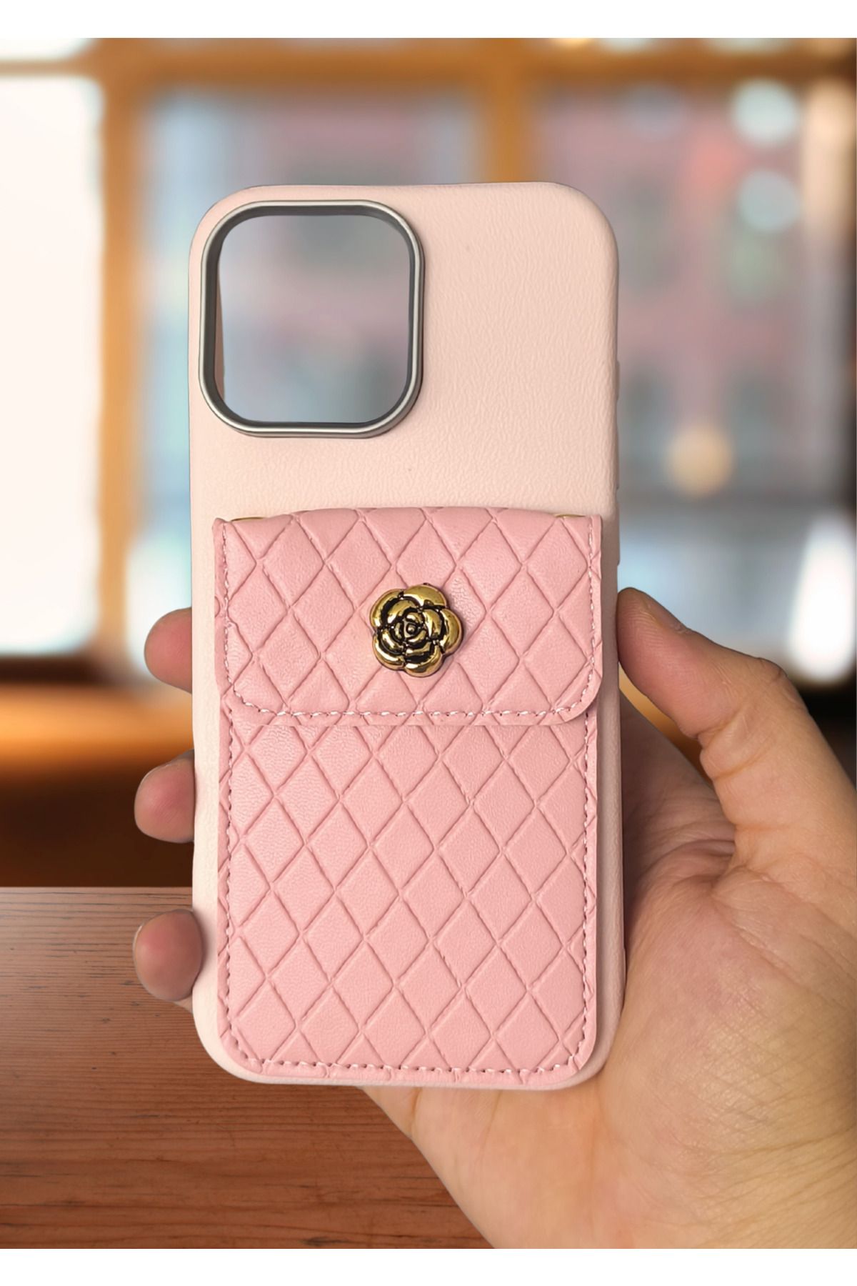 BCASE İphone 16 Pro Çantalı Boyun Askılı Kılıf