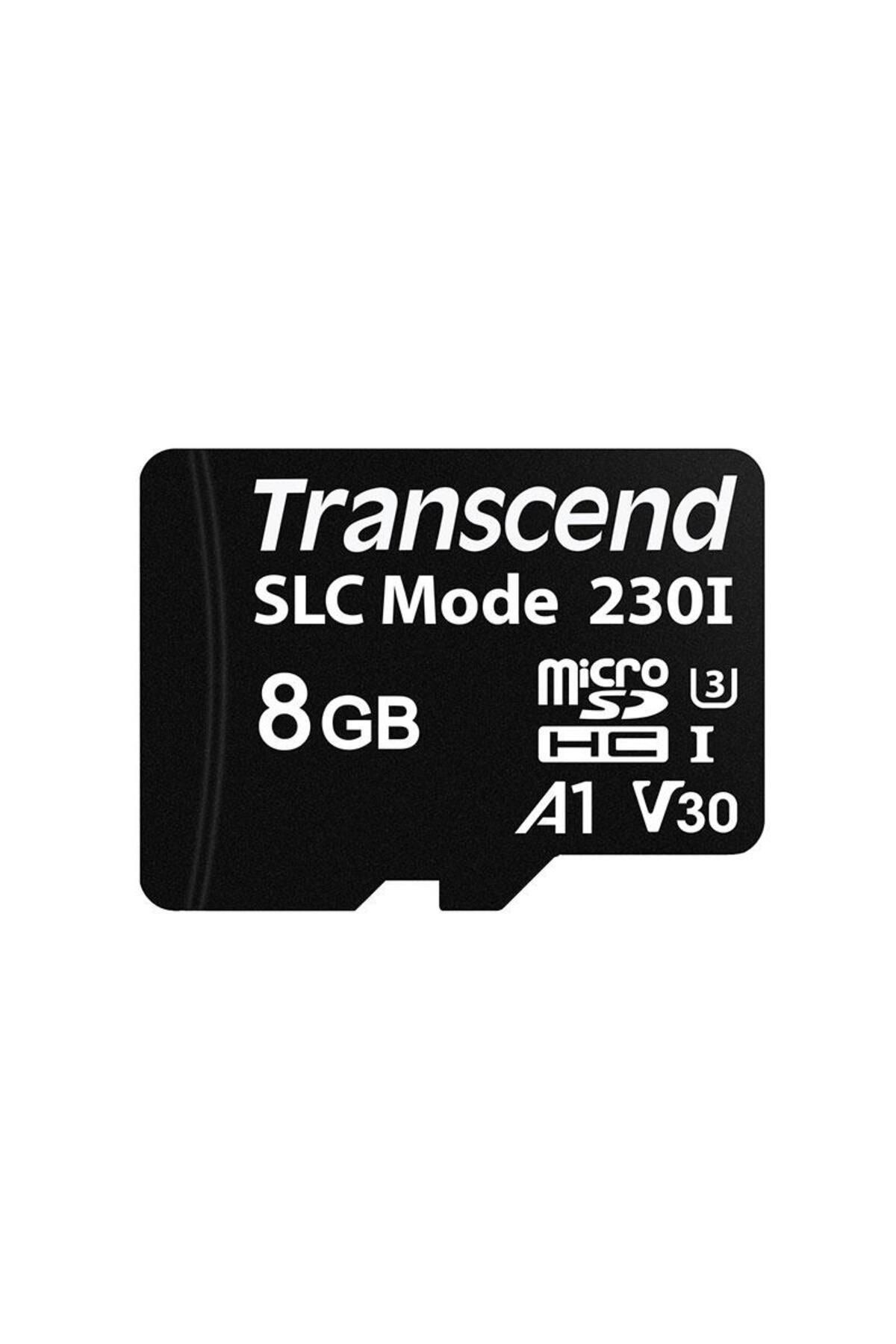 Transcend TS8GUSD230I 8 GB Industrial Temp SDHC microSD Hafıza Kartı