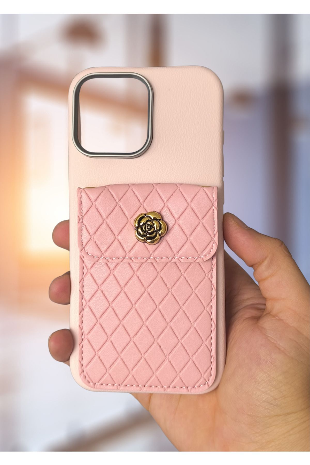 BCASE İphone 14 Çantalı Boyun Askılı Kılıf