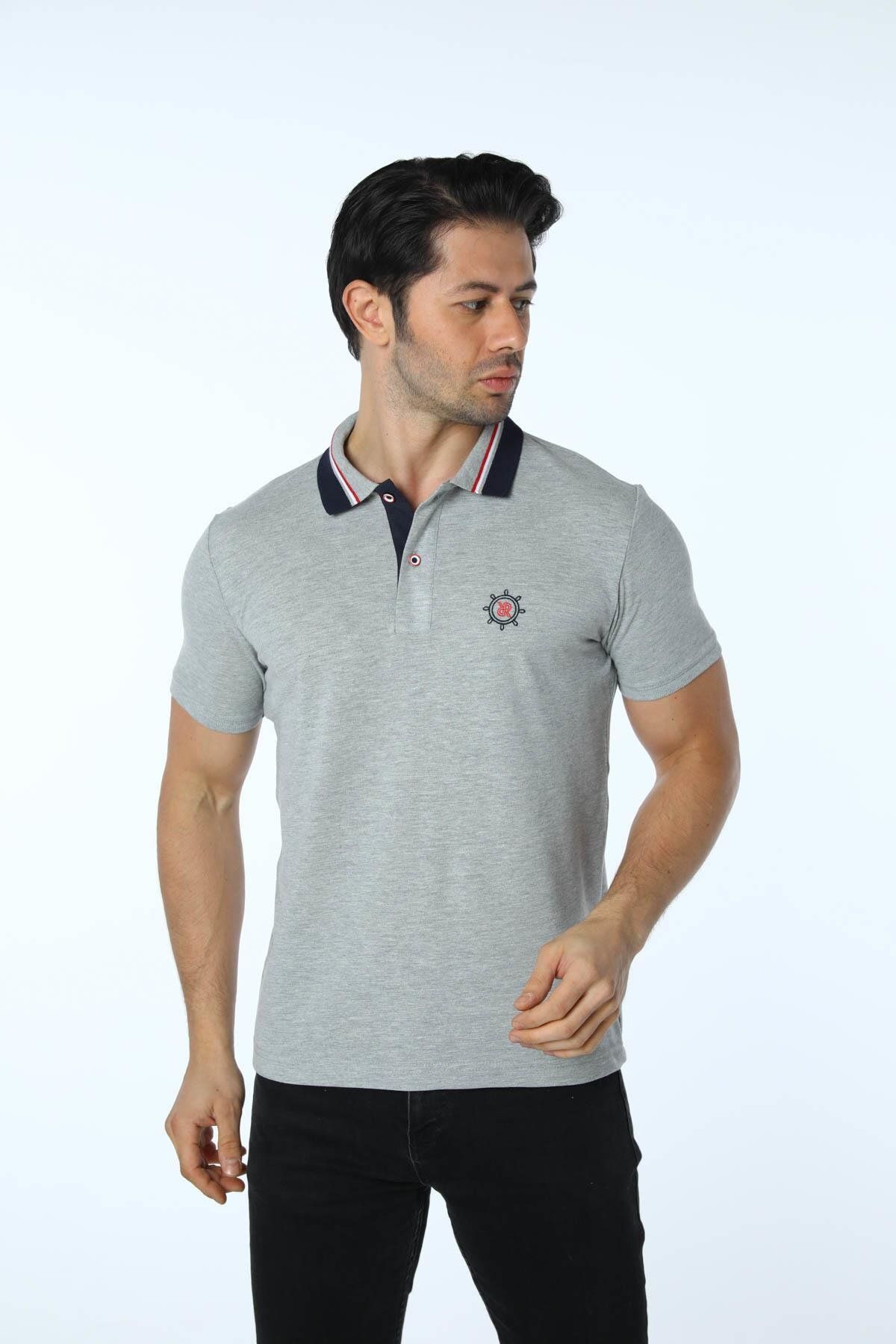 rugatchi %100 Pamuk Polo Yaka T-Shirt