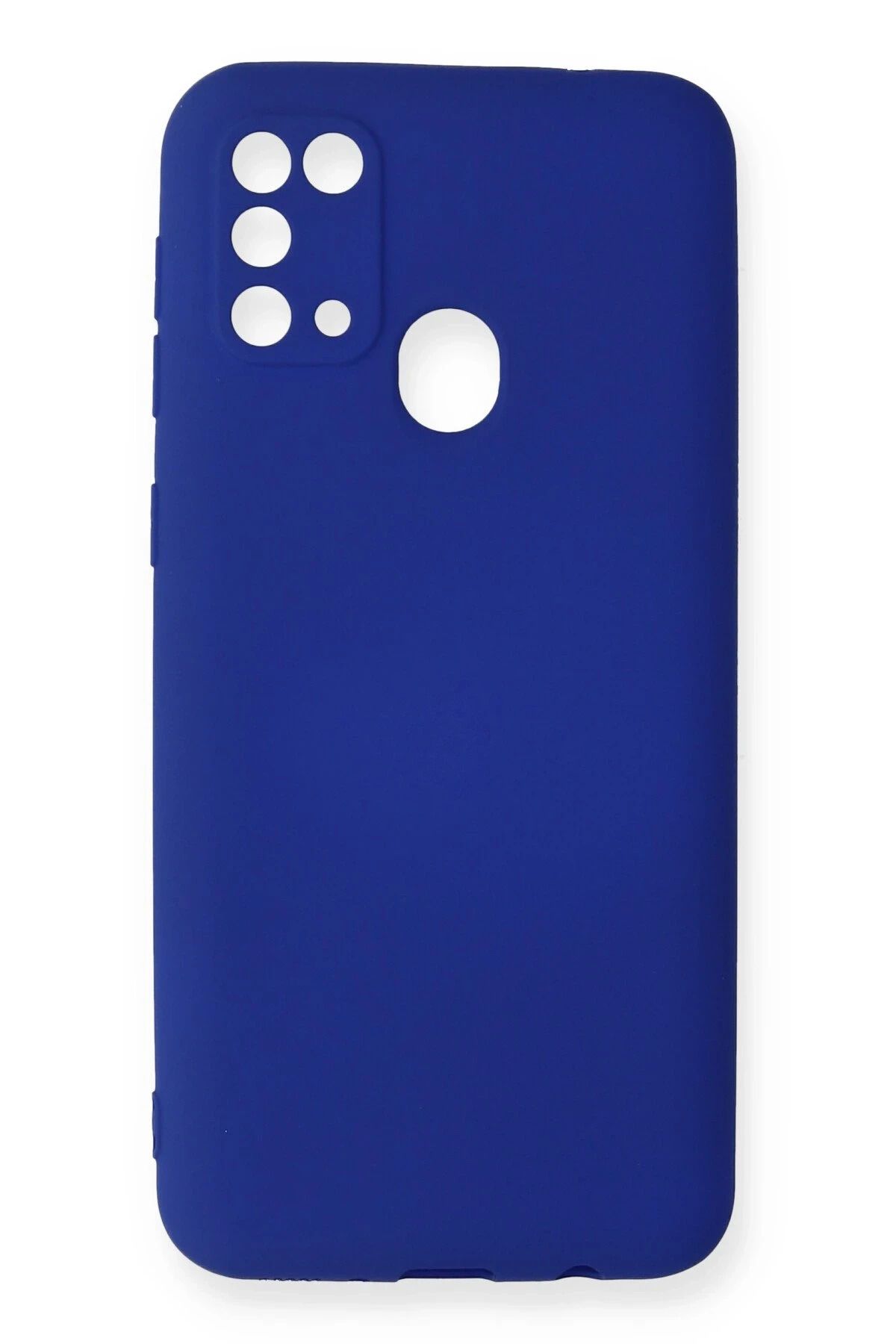 NewFace Samsung Galaxy M31 Kılıf First Silikon - Lacivert NRMSA