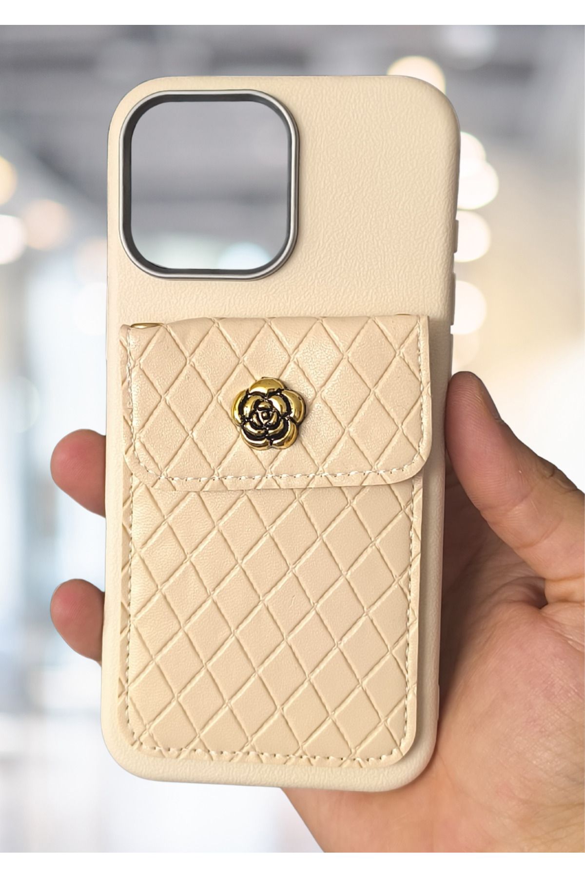 BCASE İphone 15 Pro Max Çantalı Boyun Askılı Kılıf