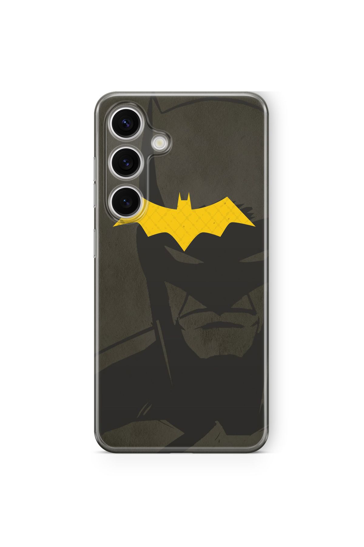 Space Star Samsung Galaxy A14 Uyumlu Batman Tasarım Baskılı Şeffaf Kılıf