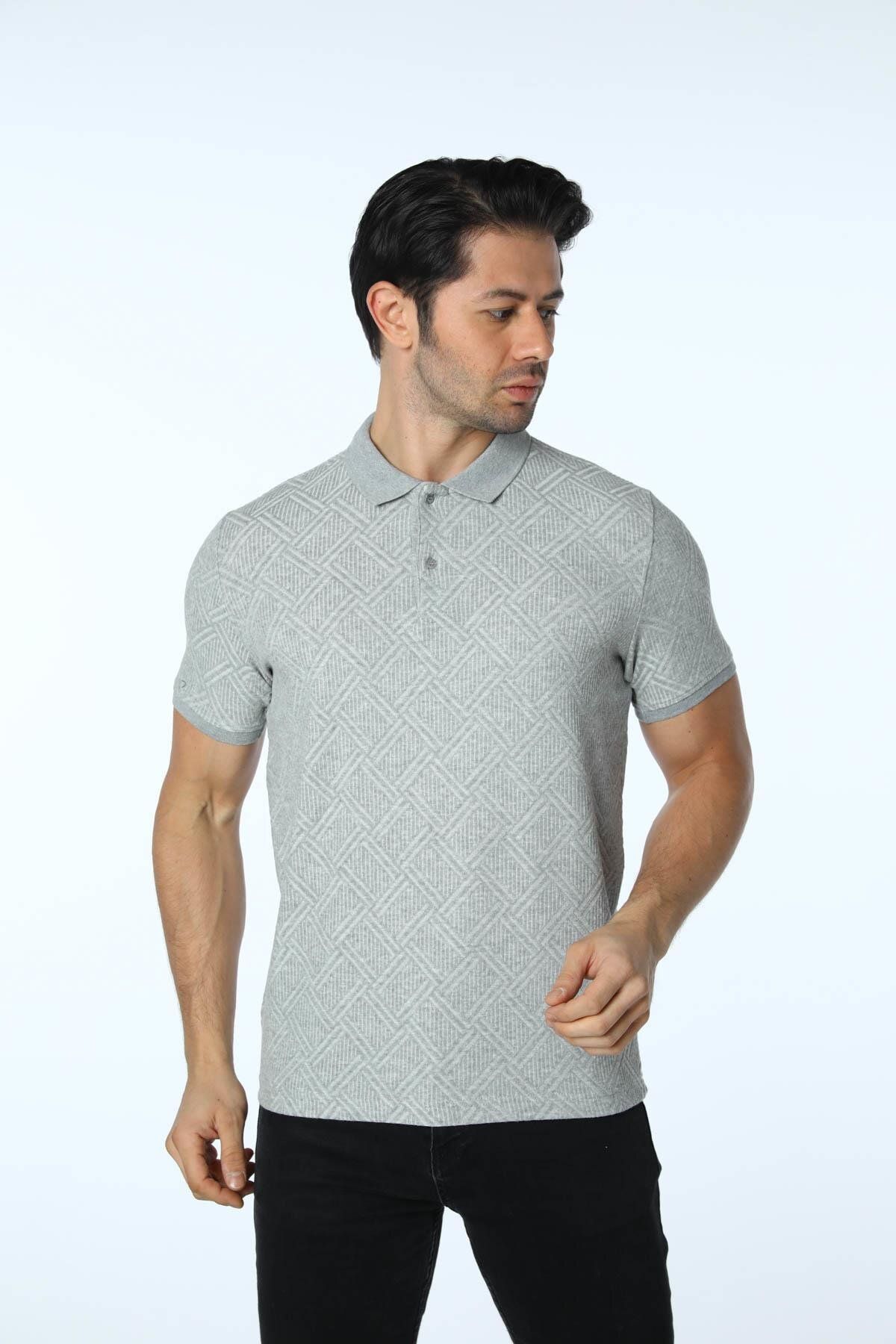 rugatchi Jakarlı Polo Yaka T-Shirt