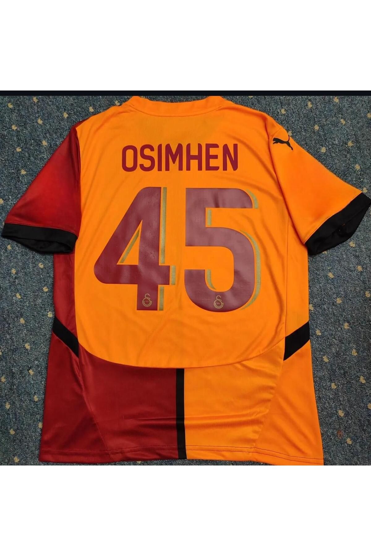 Flextreme Osimhen-Sarı/kırmızı//Galatasaray24-25 Yeni Sezon Yetişkin Futbol Forması