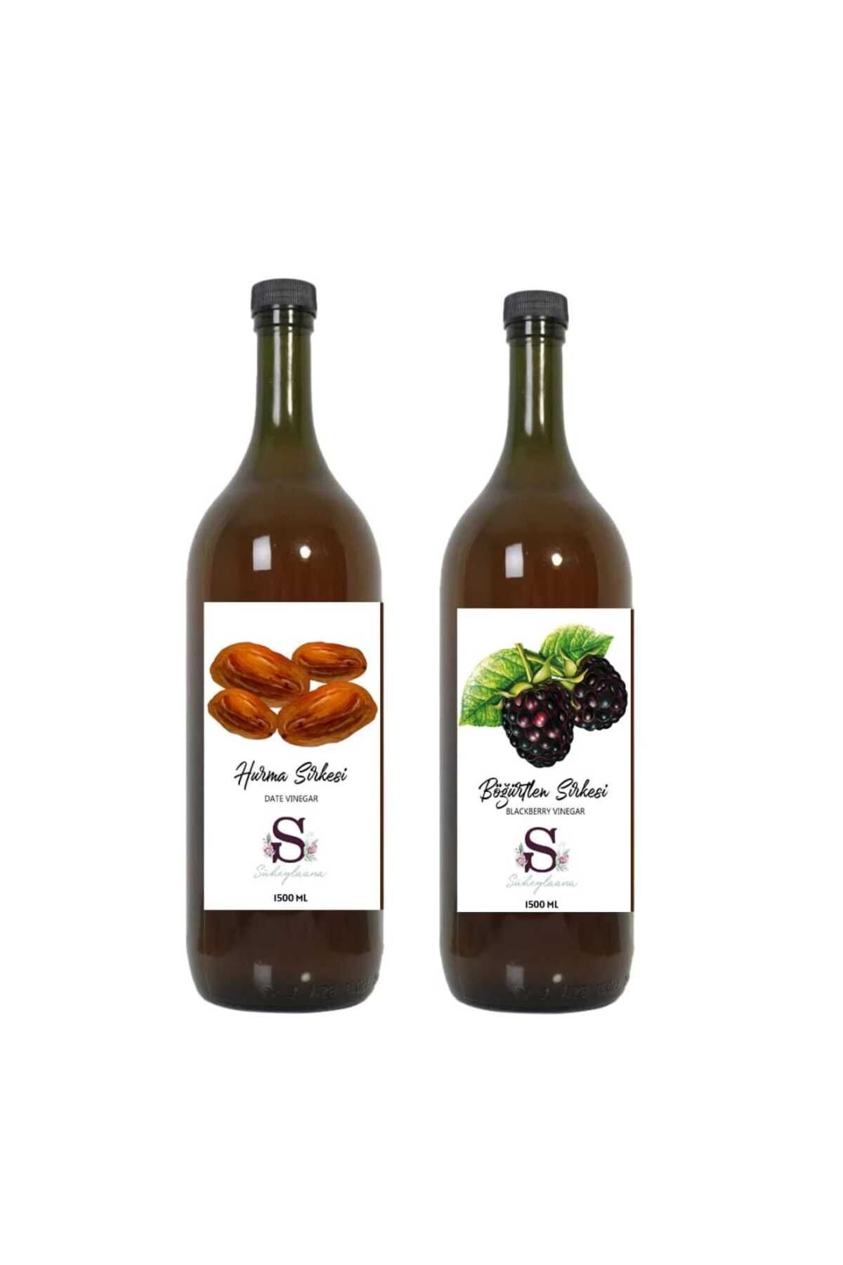 Süheylaana Doğal Hurma Sirkesi 1500 Ml - Doğal Böğürtlen Sirkesi 1500 Ml