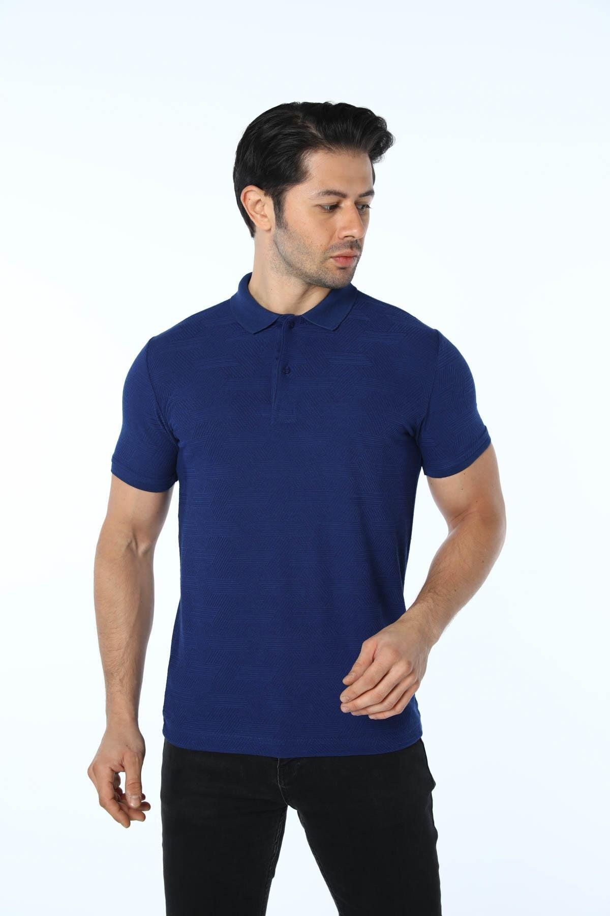 rugatchi Jakarlı Polo Yaka T-Shirt
