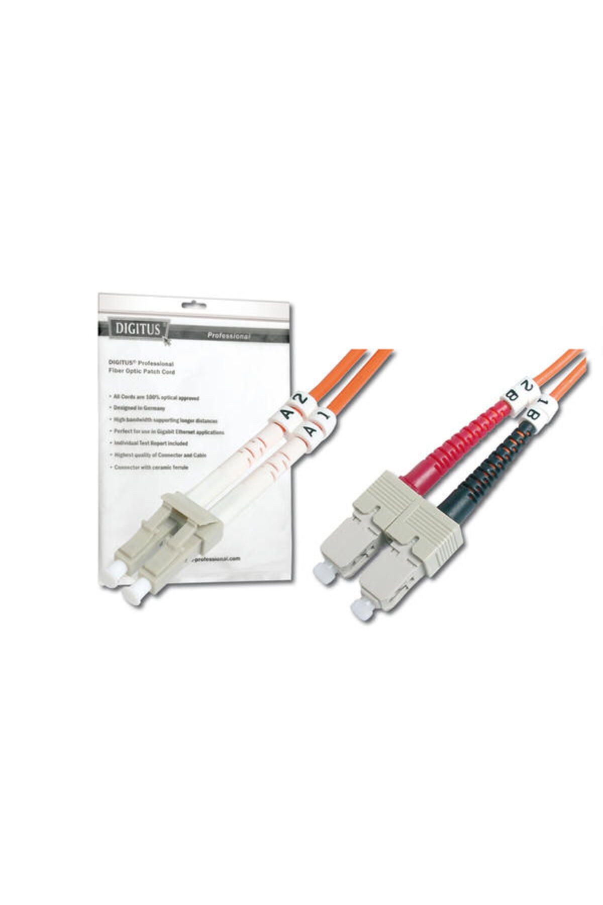 Assmann Digitus DK-2632-20 20 Mt LC-SC 62.5/125 Multimode Fiber Patch Kablo