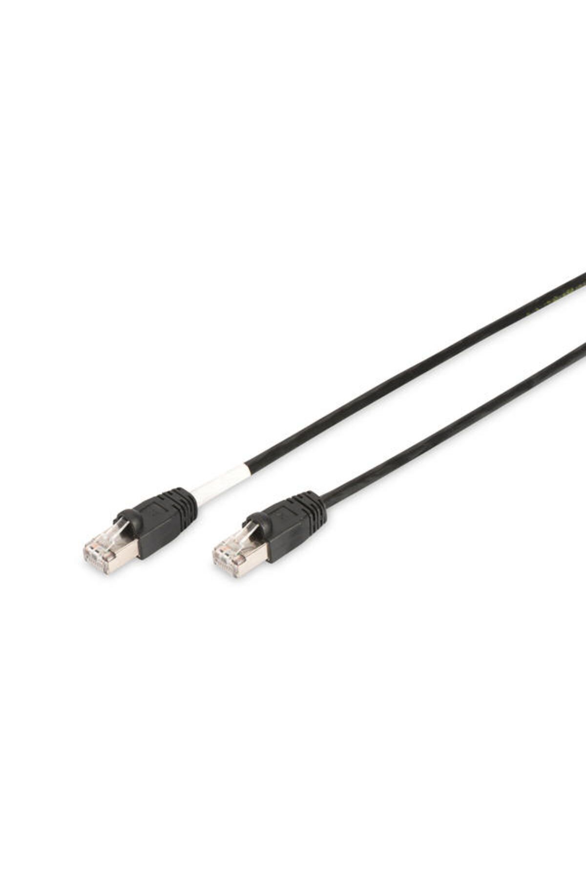 Assmann Digitus DK-1644-020/BL-OD 2 Mt S/FTP CAT6 AWG 27/7 Siyah Dış Mekan Patch Cord Kablo