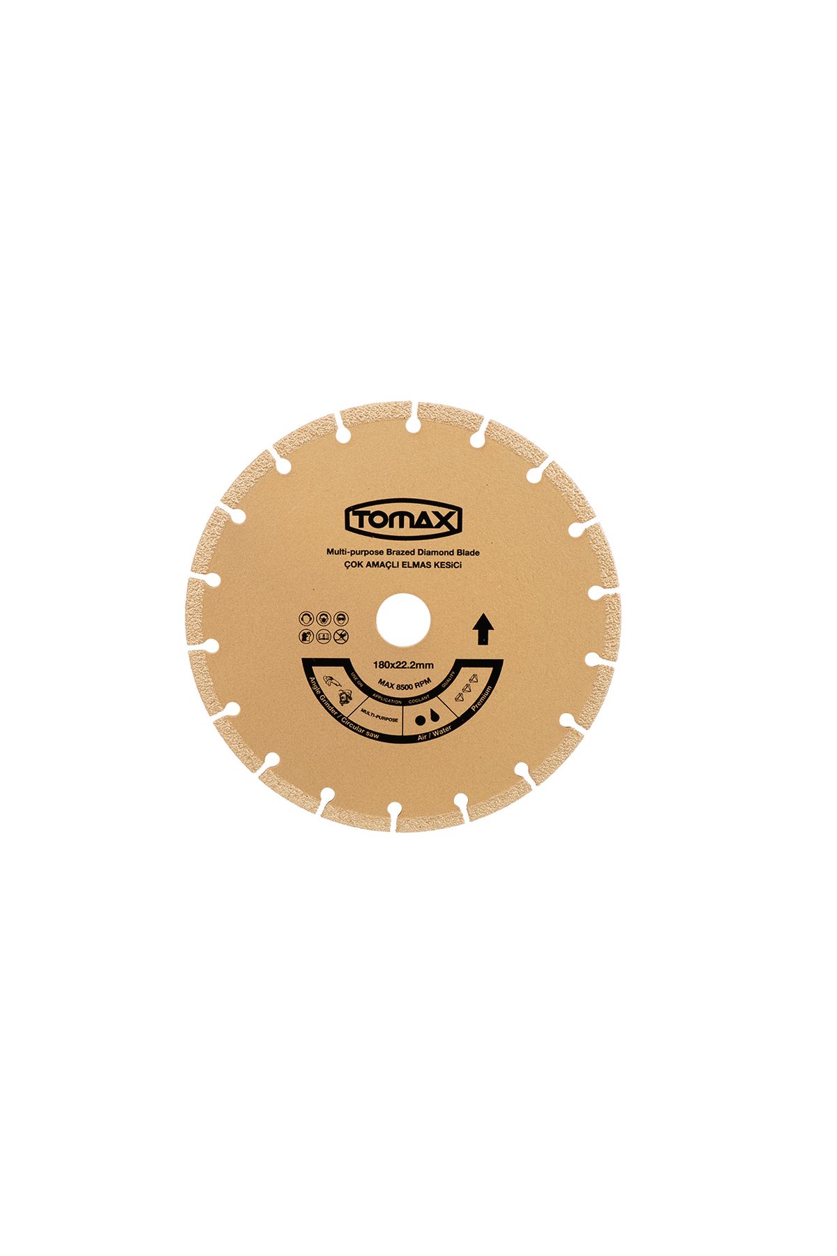 TimeStart Çok Amaçlı Elmas Kesici Disk - 180x22
