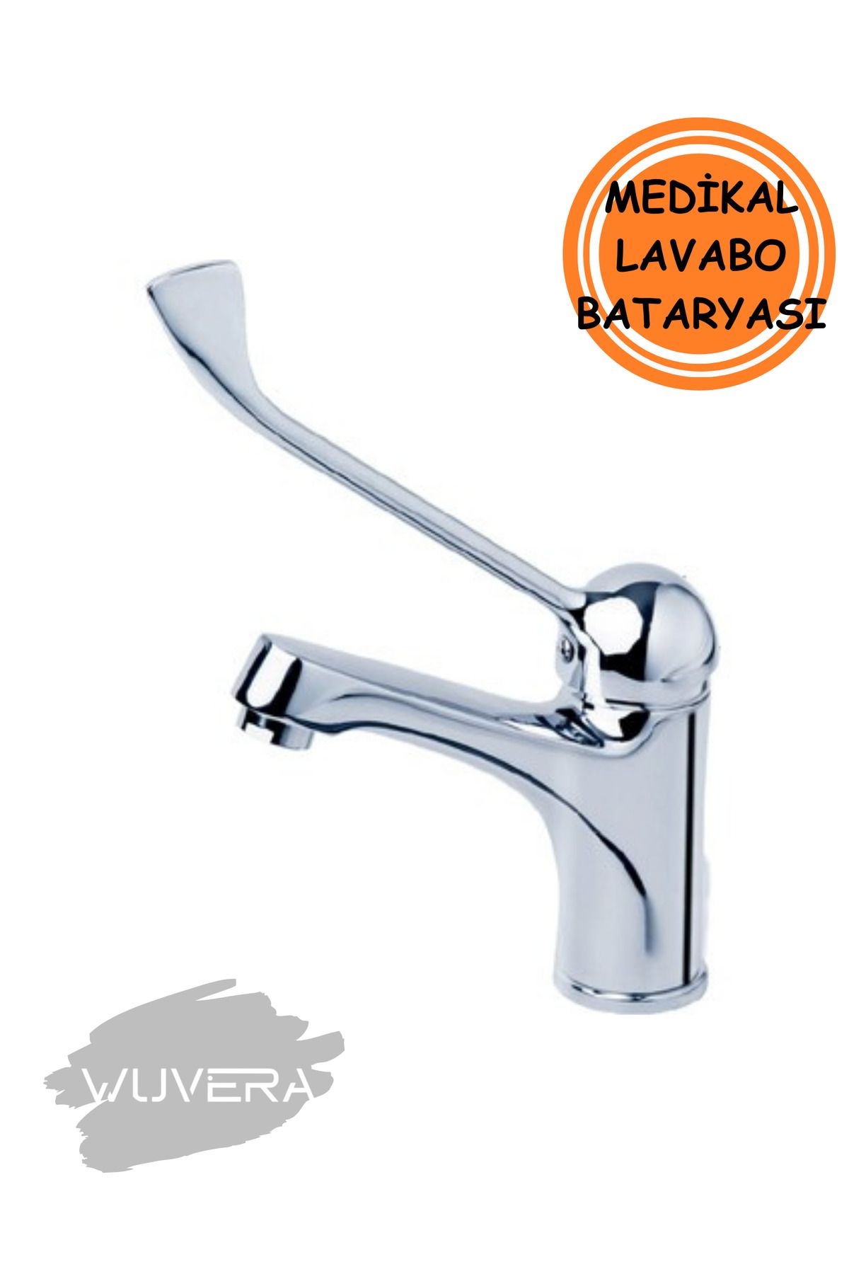 WUVERA Doktor Tipi Engelli Medikal Lavabo Bataryası – Pratik ve Hijyenik Kullanım