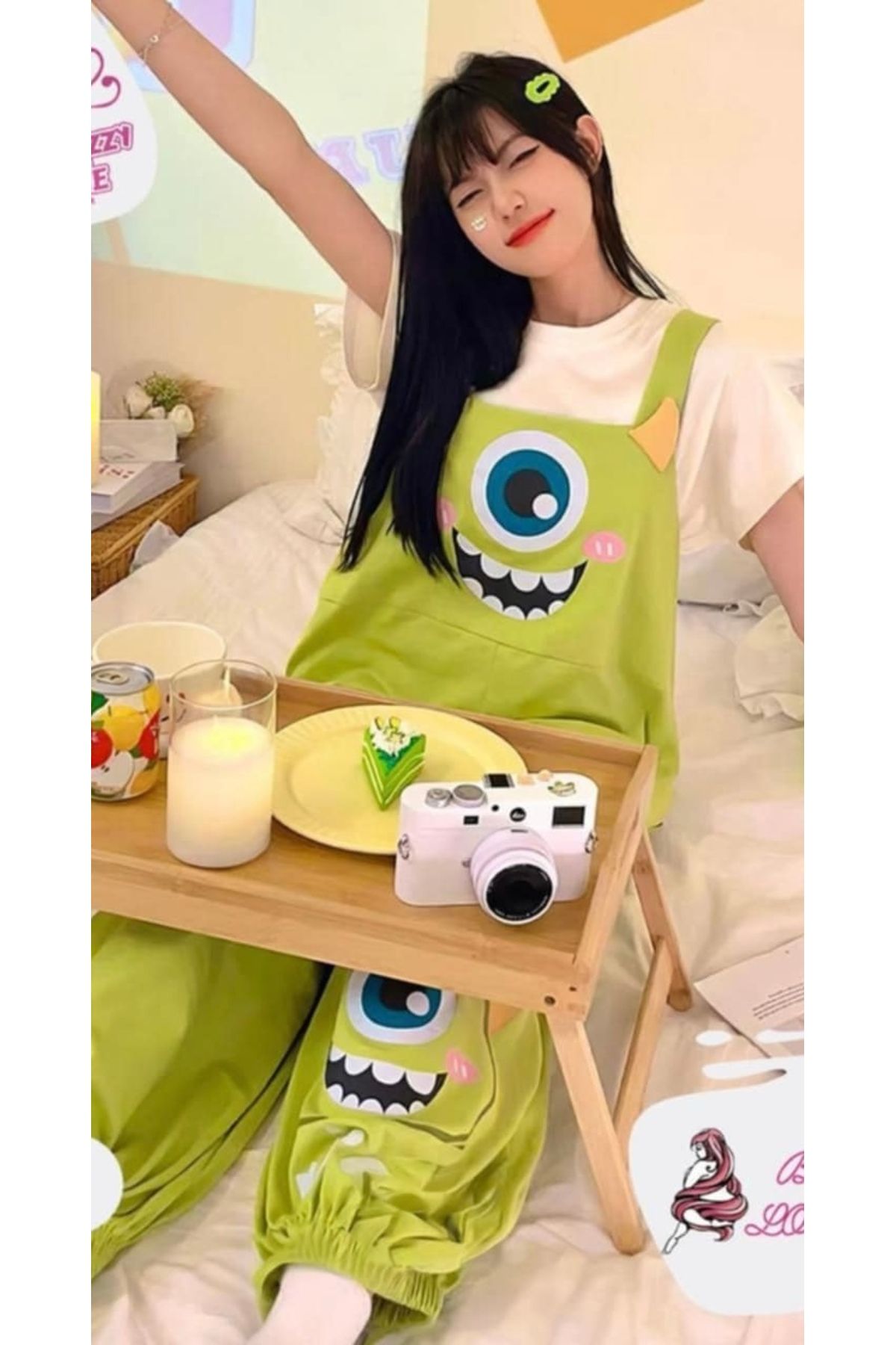 TULUM'S Kadın tulum pijama takımı standart beden