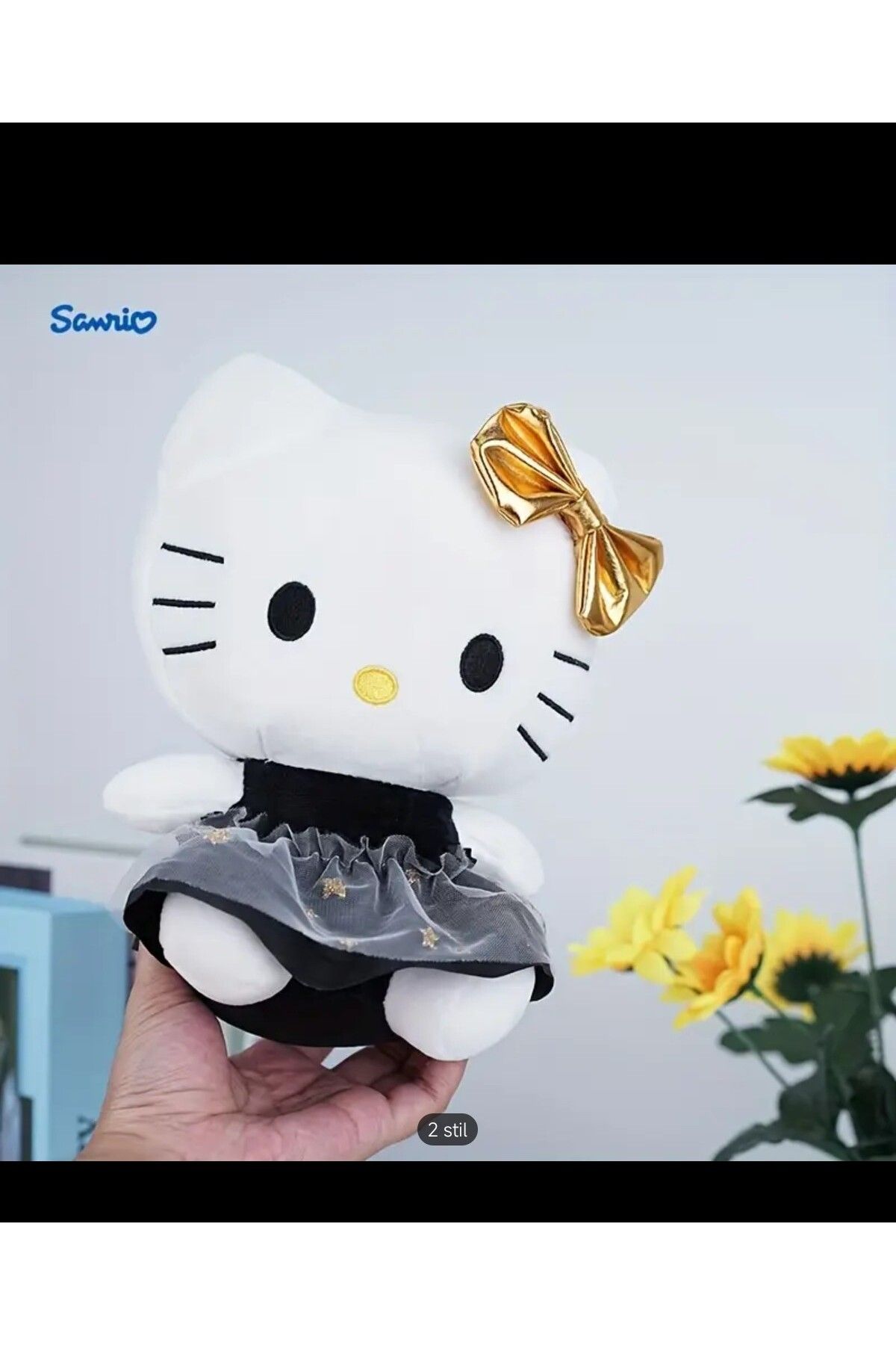 Redhead Sanrio Kawaii Peluş Oyuncak Hello Kitty Cinnamon 25 Cm