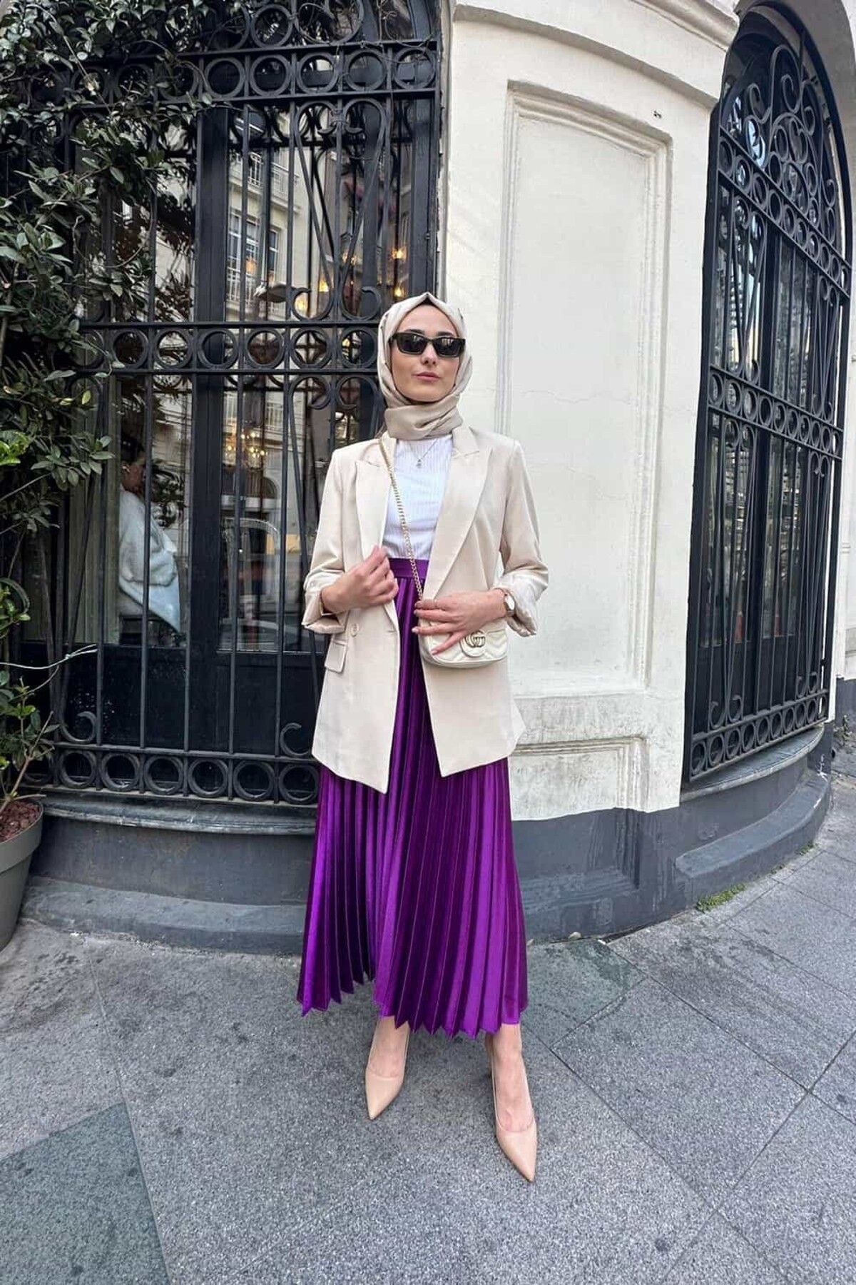 ByBensu Hope Blazer Ceket - Bej