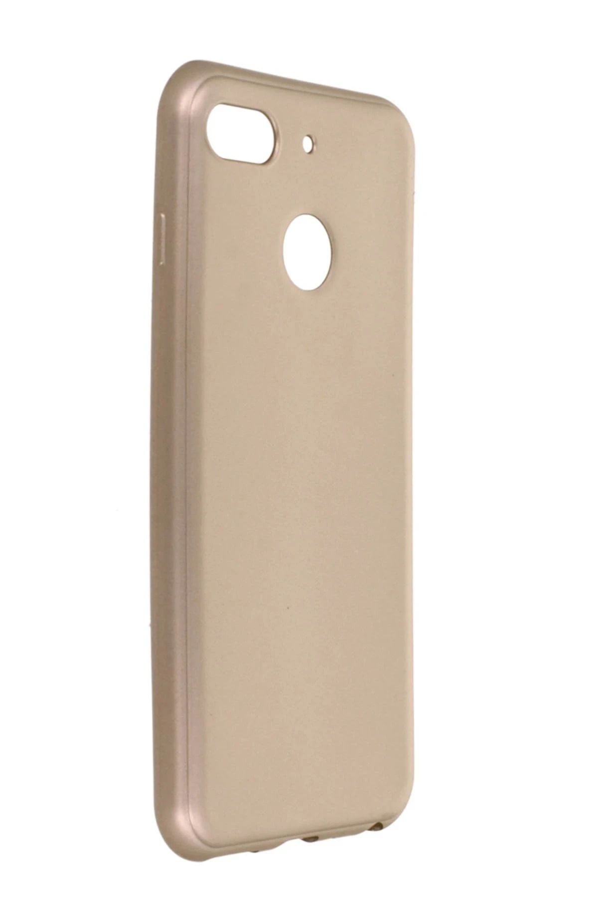 NewFace General Mobile GM 8 Go Kılıf First Silikon - Gold SVLRS