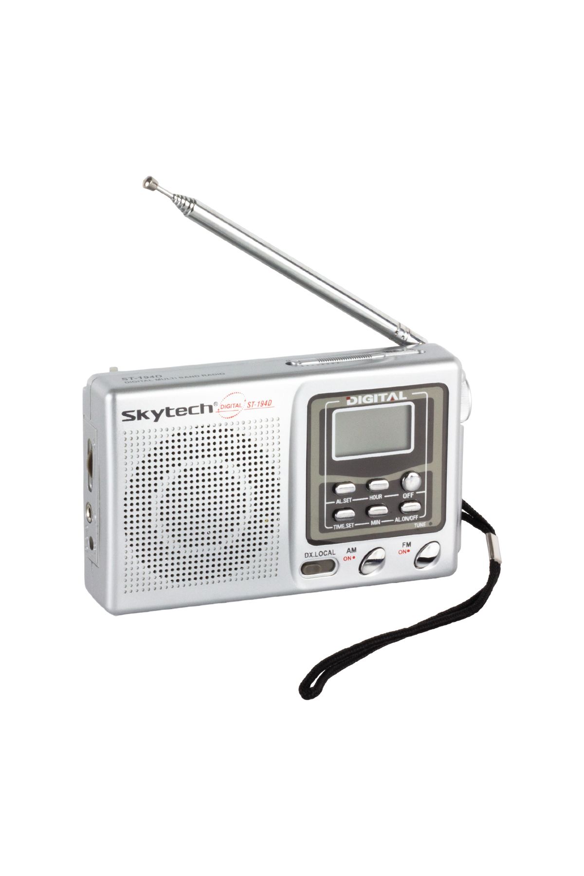 gaman -194D Pilli Mini Deprem radyosu Cep Radyosu - Kulaklık Hediyeli 13x8cm