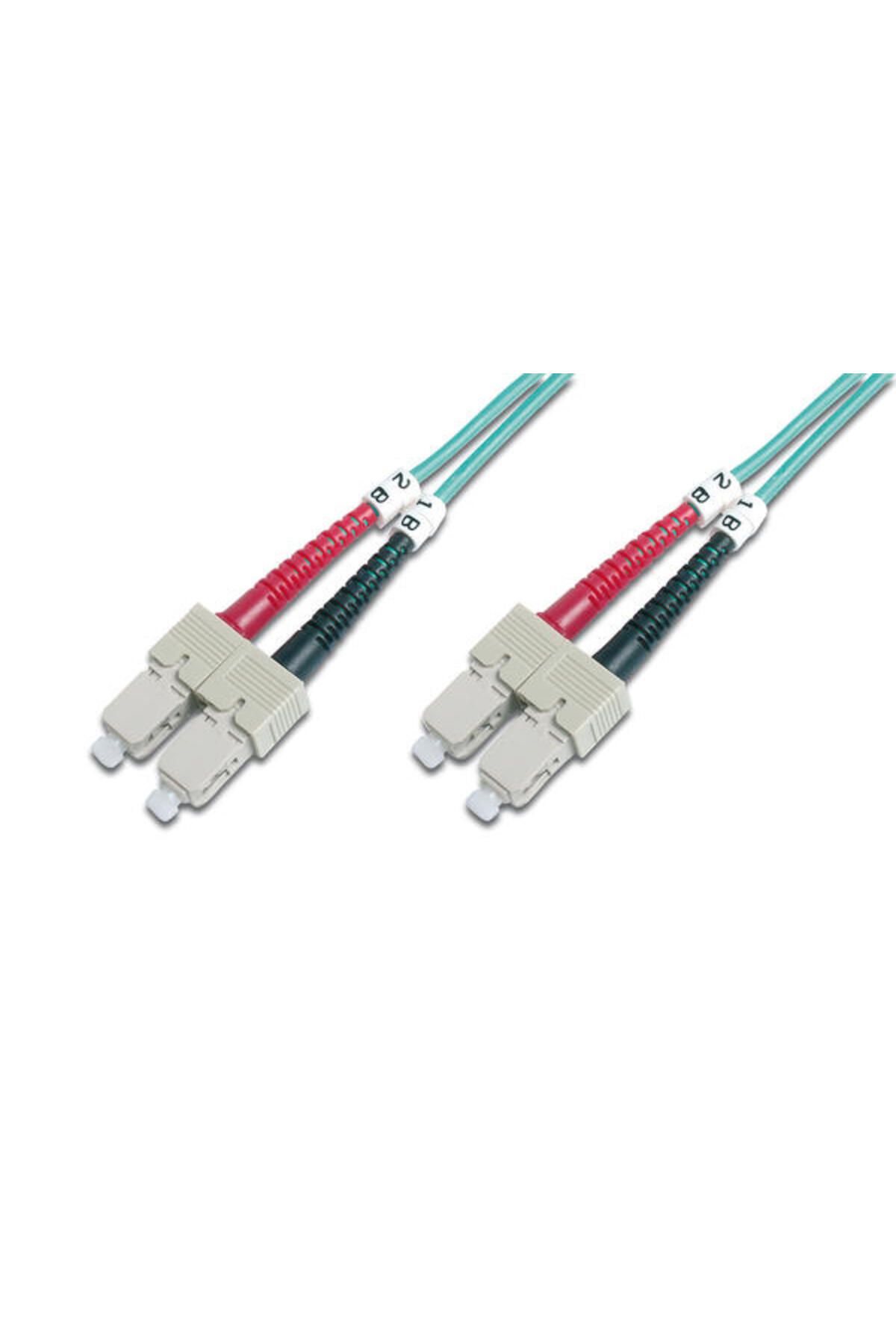 Assmann Digitus DK-2522-02/3 2 Mt SC-SC 50/125 OM3 Multimode Fiber Patch Kablo