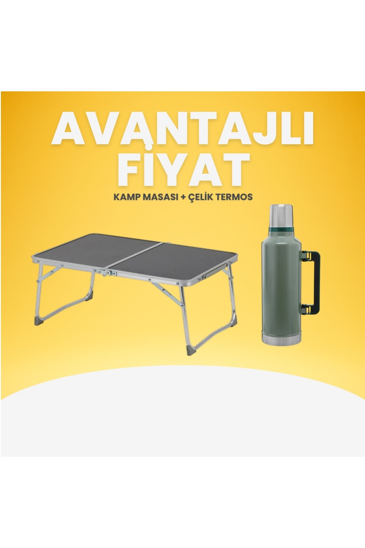 KARVIA KAMP MASASI VE TERMOS SETİ