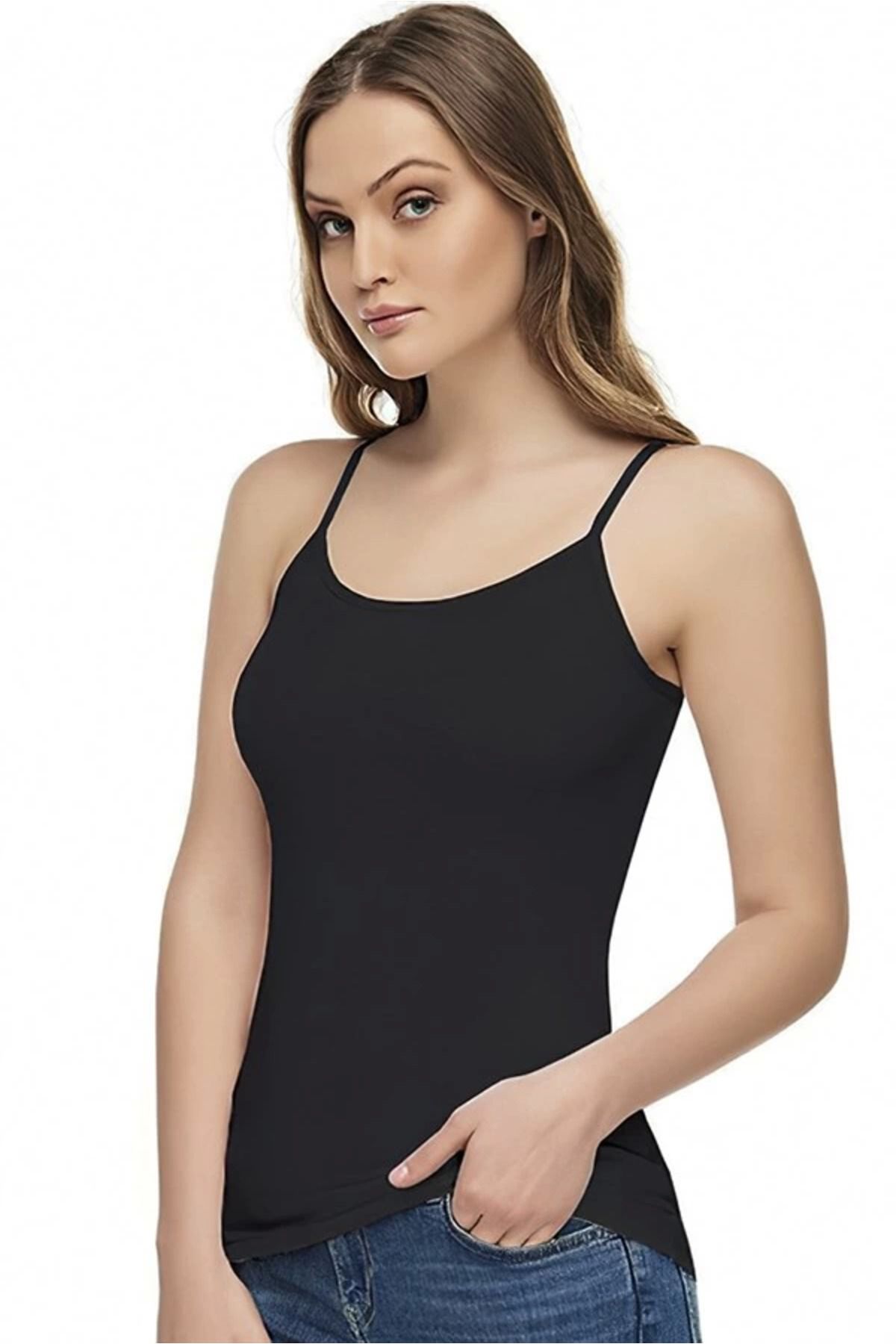 Shop58 Modal Elastan İp Askılı Atlet 2001