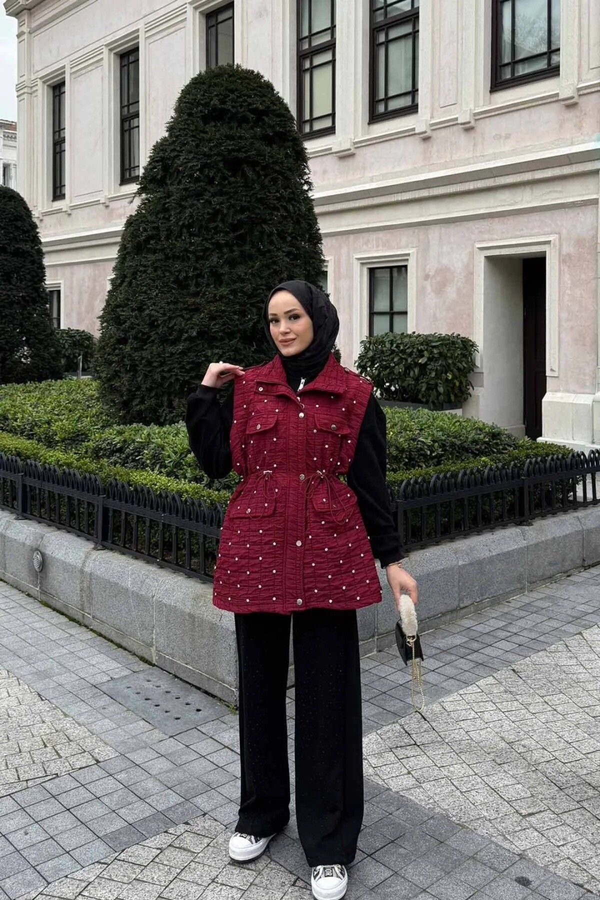 DEMET Clara Taşlı Kapitone Yelek