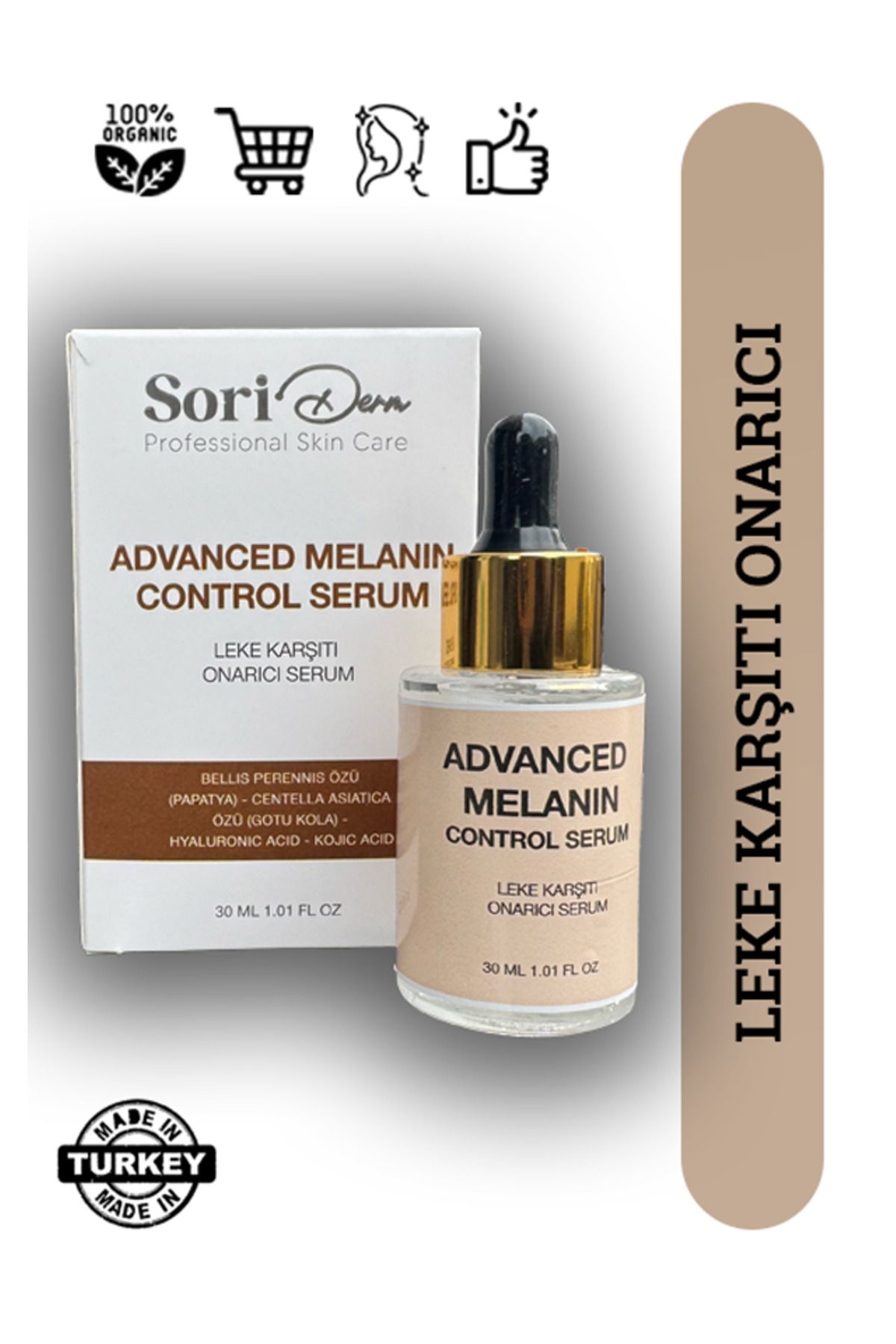 SoriDerm Advanced Melanın Leke Karşıtı Onarıcı Serum