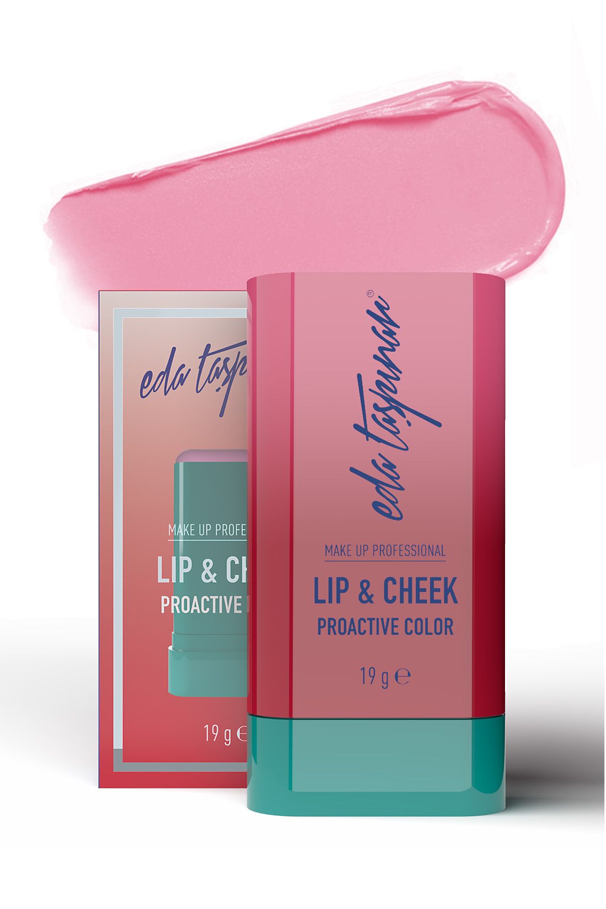 Eda Taşpınar Lip & Cheek Cream Blush Stick Proactive Color (EGY0071)