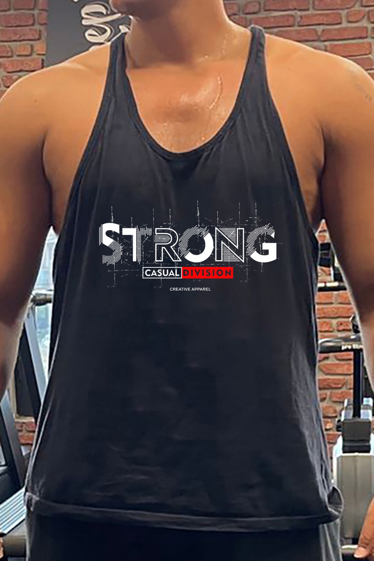 BLUU Hippa Gym Fitness Tank Top Sporcu Atleti