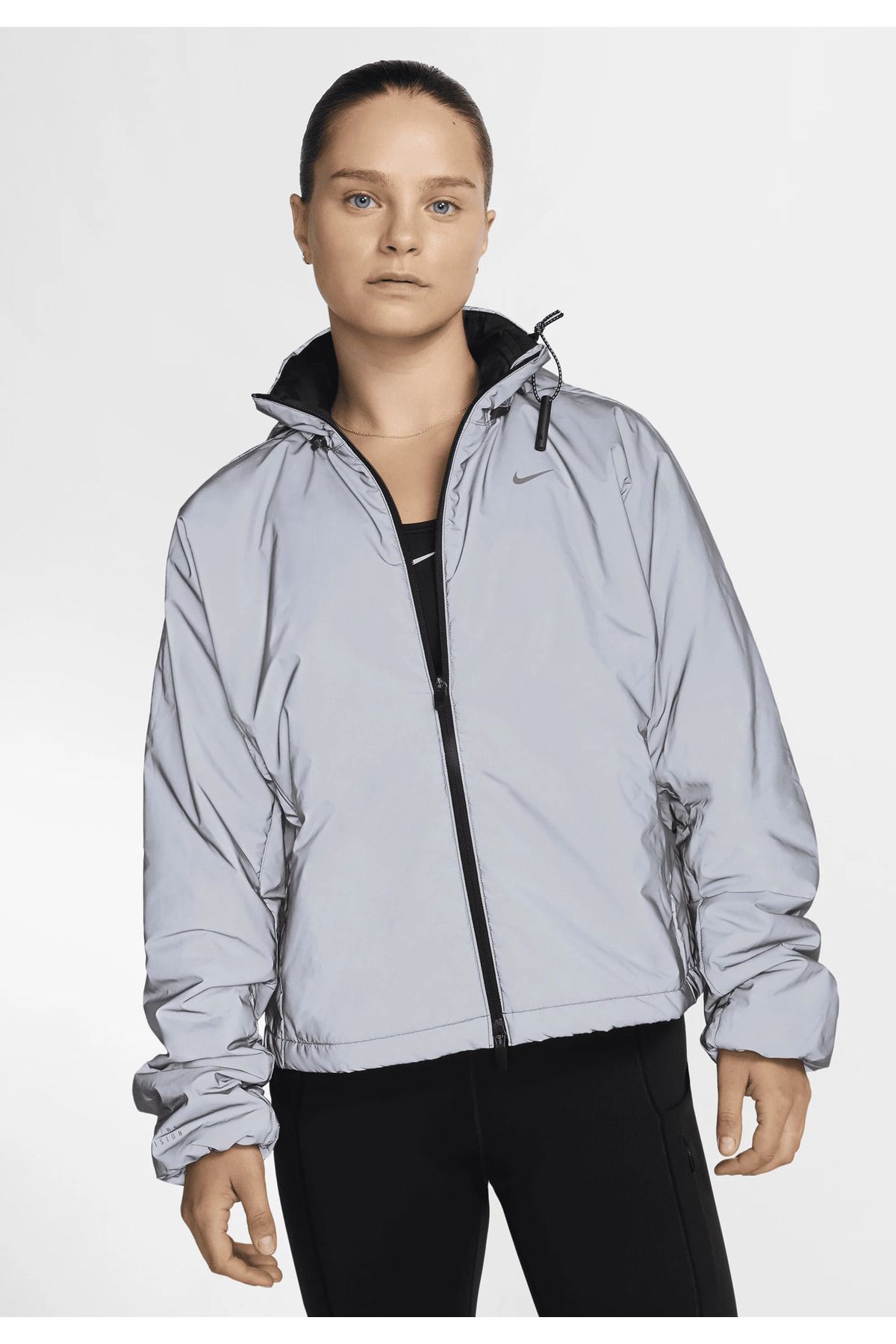 Nike Run Division Therma-Fit Reflective Running Full-Zip Hoodie Kadın Ceket