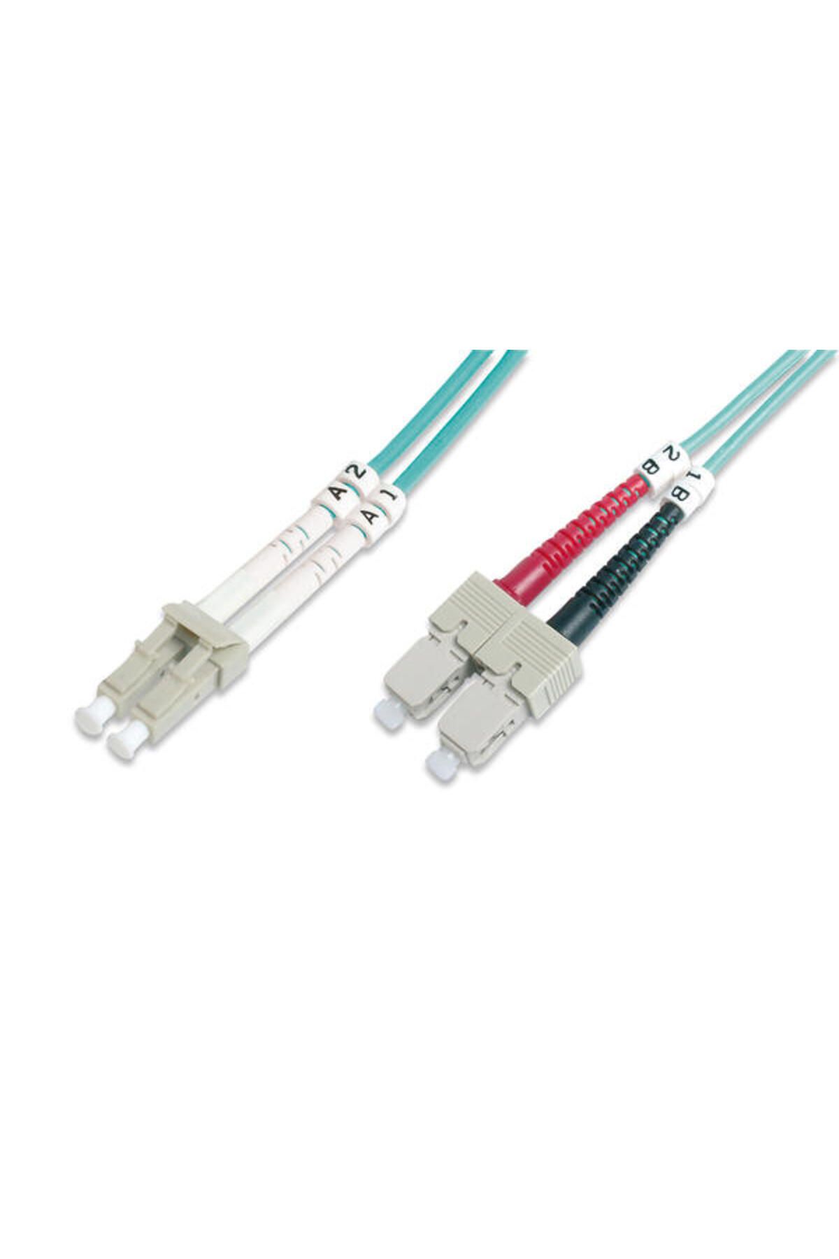 Assmann Digitus DK-2532-20/3 20 Mt LC-SC 50/125 OM3 Multimode Fiber Patch Kablo