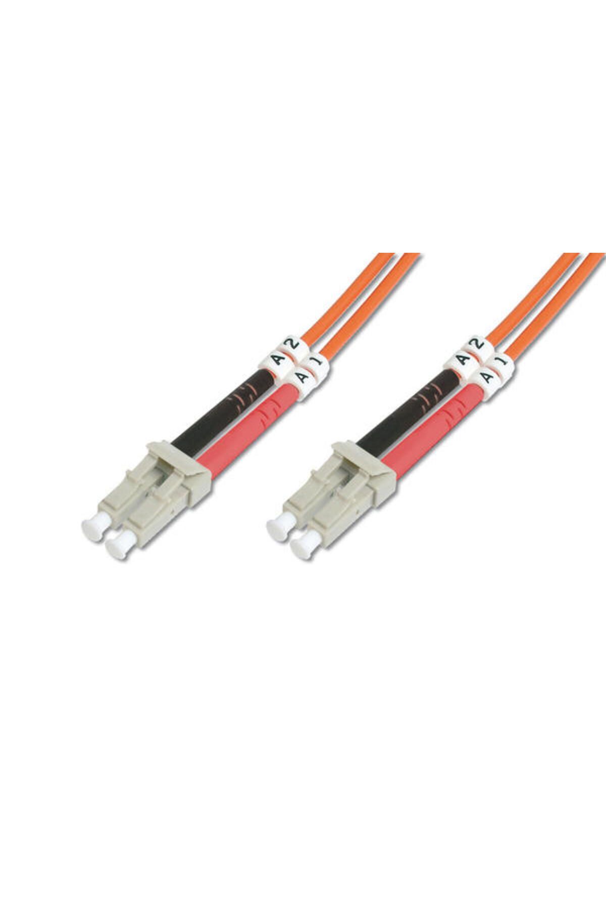 Assmann Digitus DK-2533-01 1 Mt LC-LC 50/125 Multimode Fiber Optik Patch Kablo