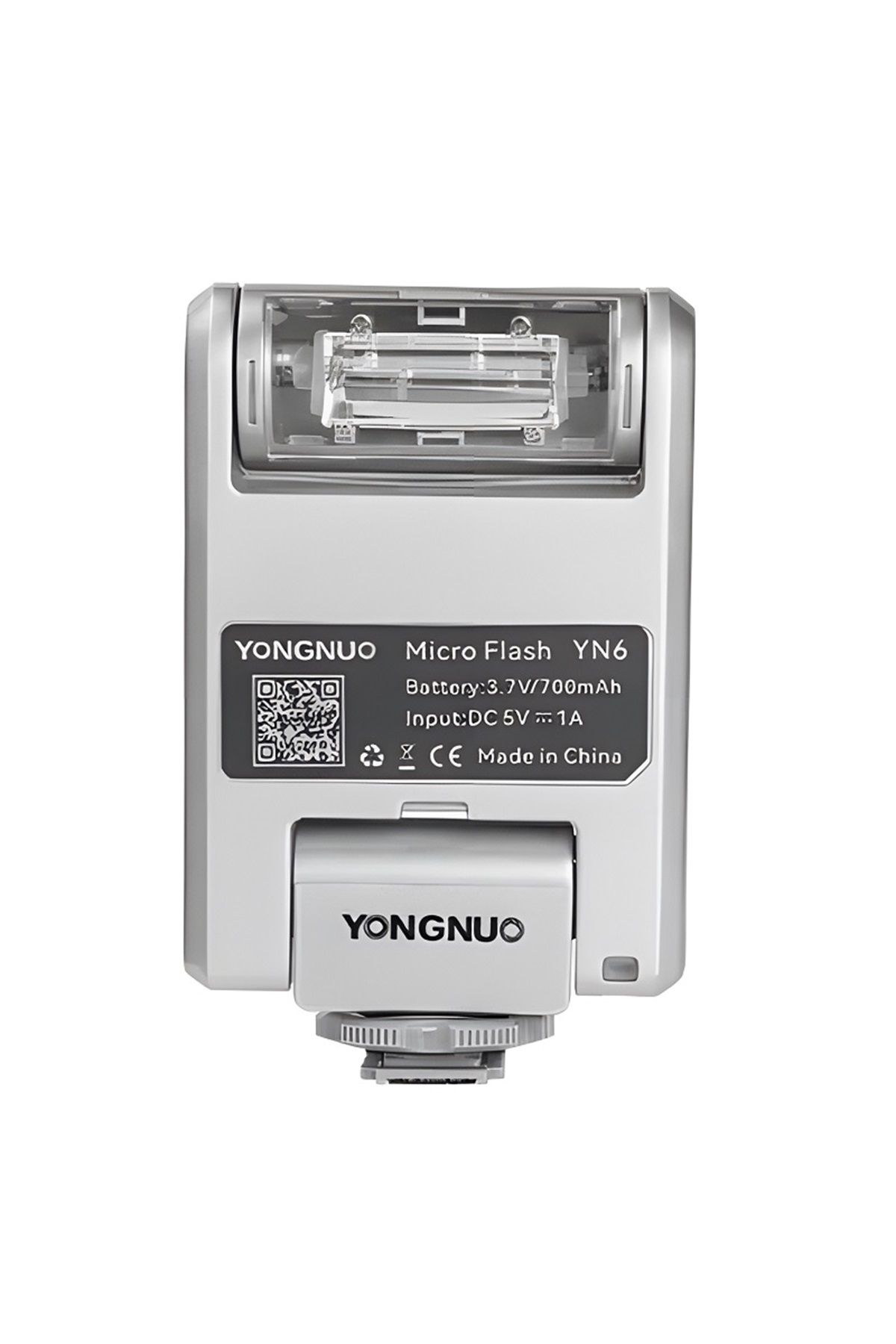Yongnuo YN6 Micro Bataryalı Universal Tepe Flaşı (Gümüş)