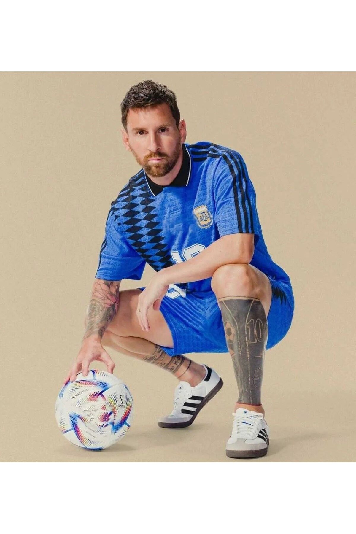 Ronson Arjantin 2023/24 Yeni Sezon Lionel Messi Ikonik Özel Nostalji Forması