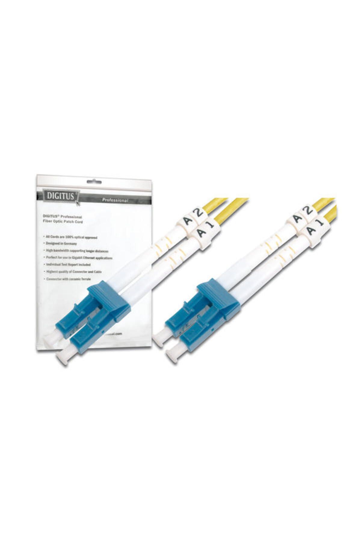 Assmann Digitus DK-2933-20 20 Mt LC-LC 09/125 Singlemode Duplex Fiber Patch Kablo