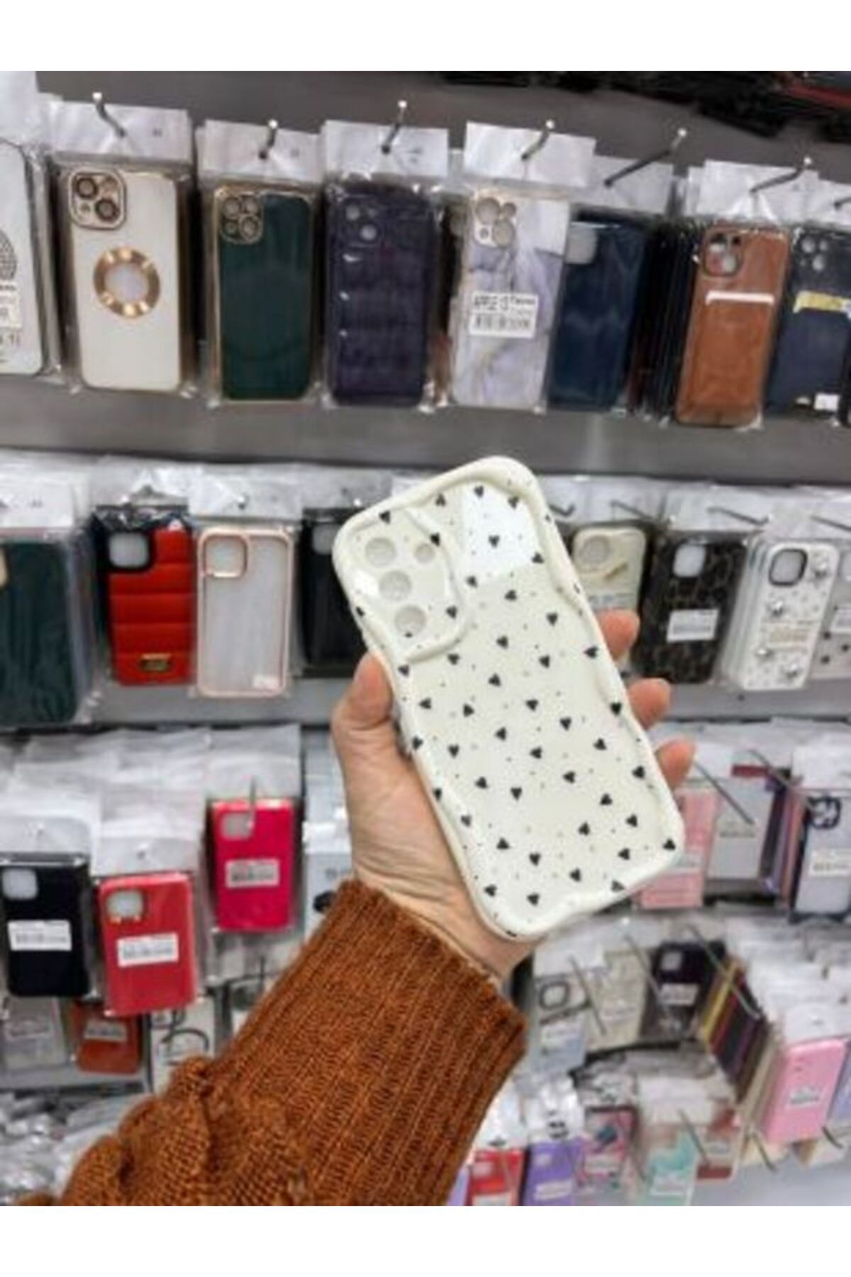 TECNOTREND Galaxy A26 Kalpli Desenli Baskılı Kabarık Kılıf