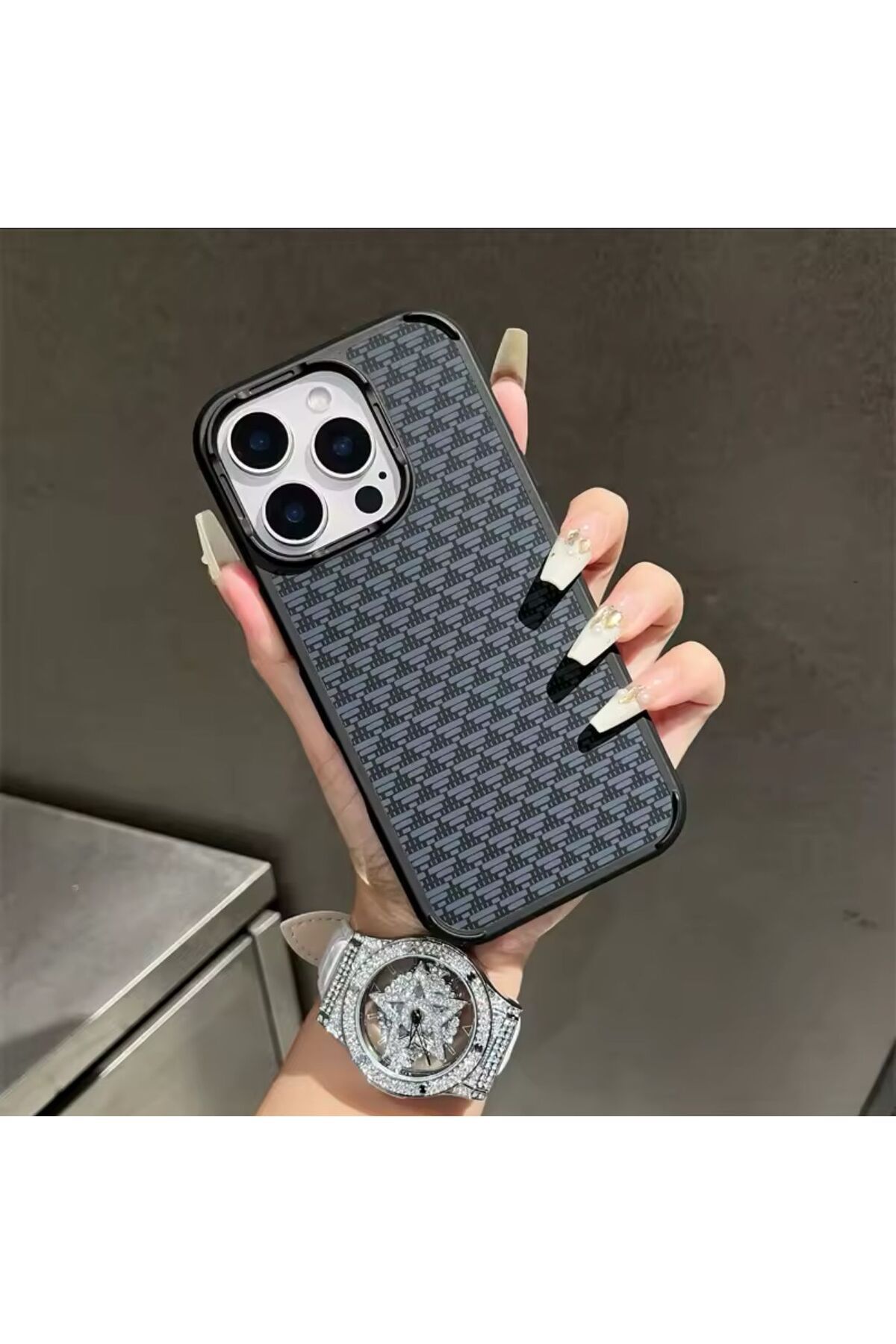 PEXURA TECH Apple İphone 14 Pro Max Carbon Ultra Lüks Magsaf Destekli Premium Kılıf Kapak