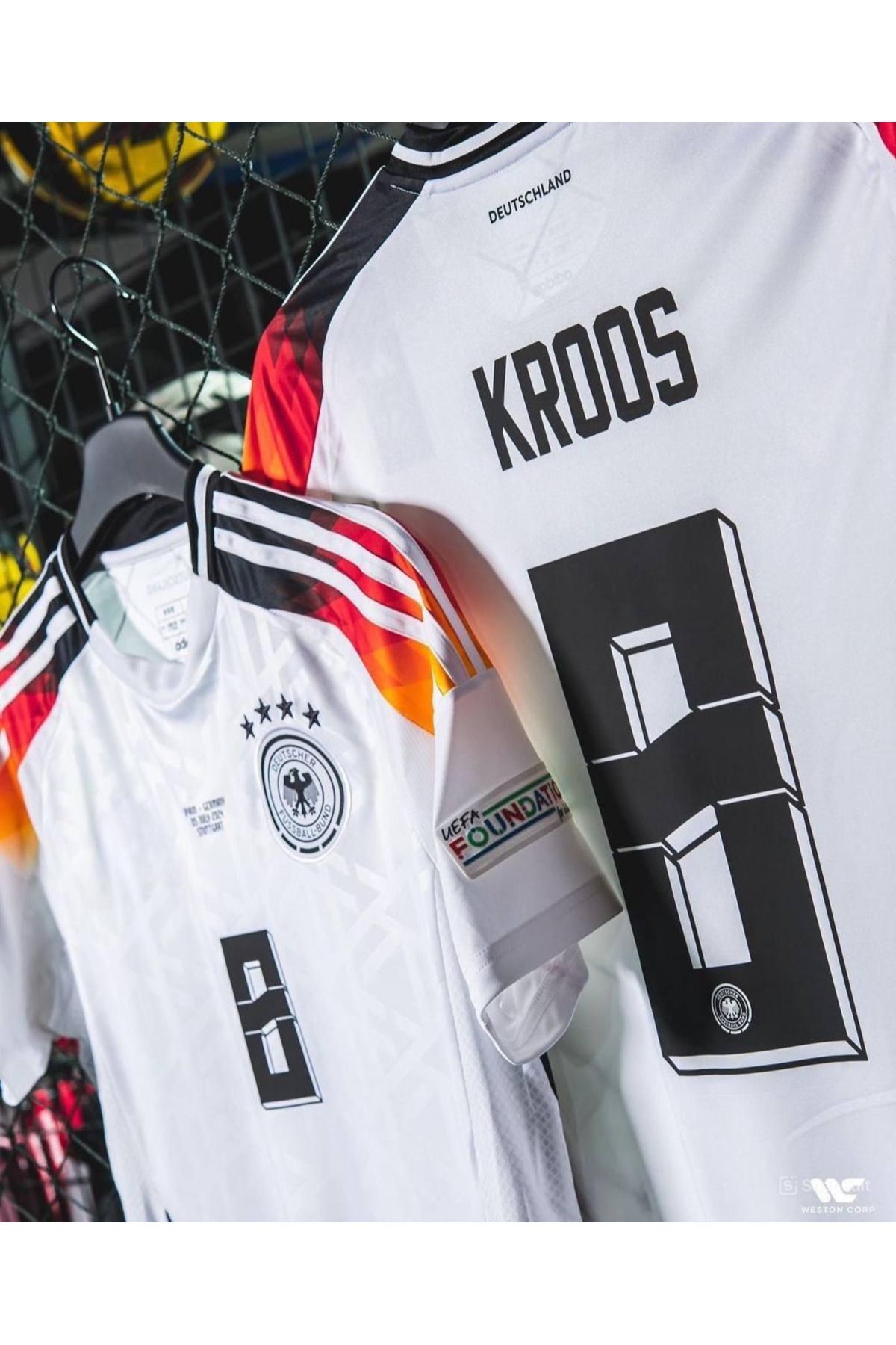 Atlas Global ALMANYA MİLLİ TAKIMI KROOS YETİŞKİN FORMASI BEYAZ
