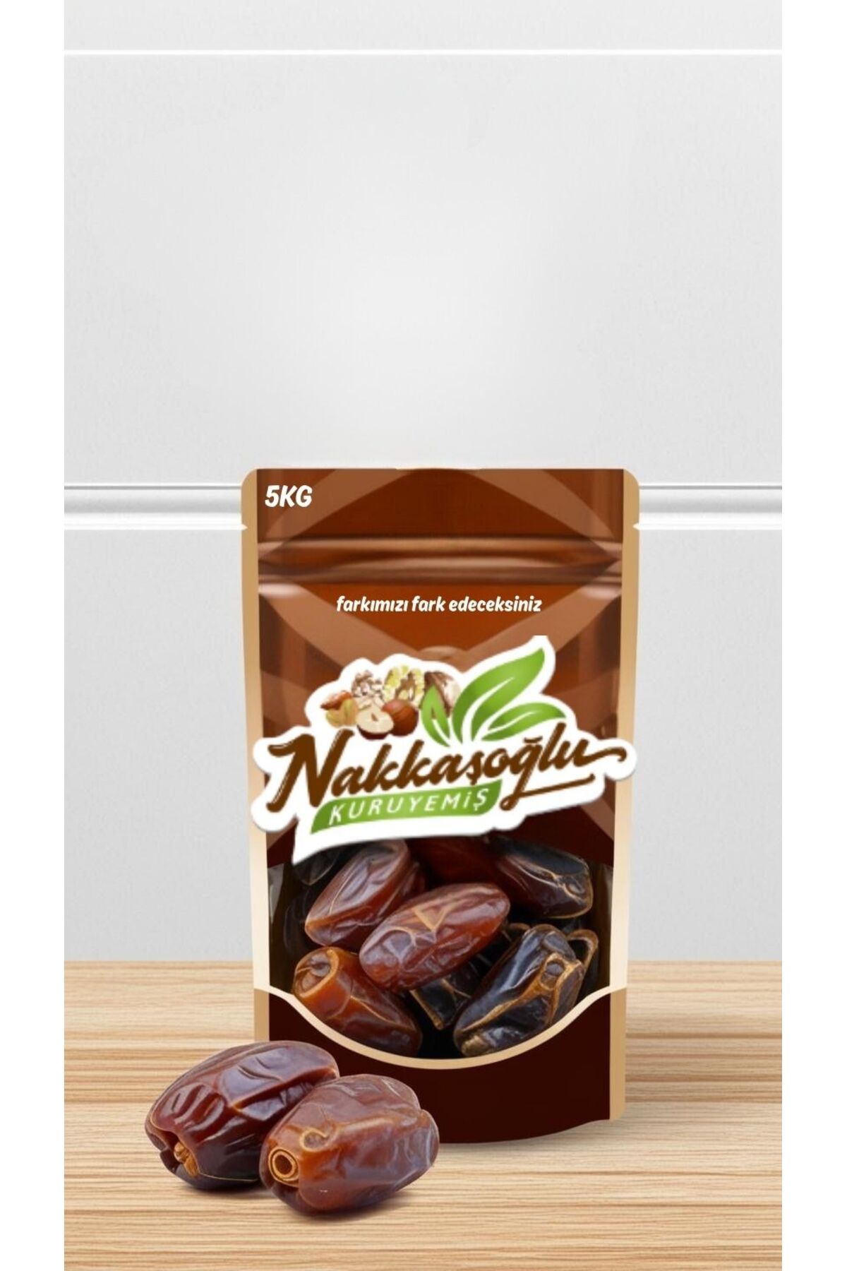 Nakkaşoğlu Kuruyemiş Jumbo Medine Hurma 5KG