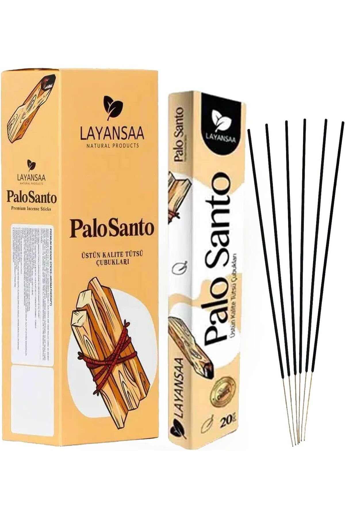 DERİK Simurg Palo Santo (Kutsal Ağaç) Kokusu Agarbatti Özel Aroma Kokusu 20 Adet 1 Paket Çubuk Tütsü