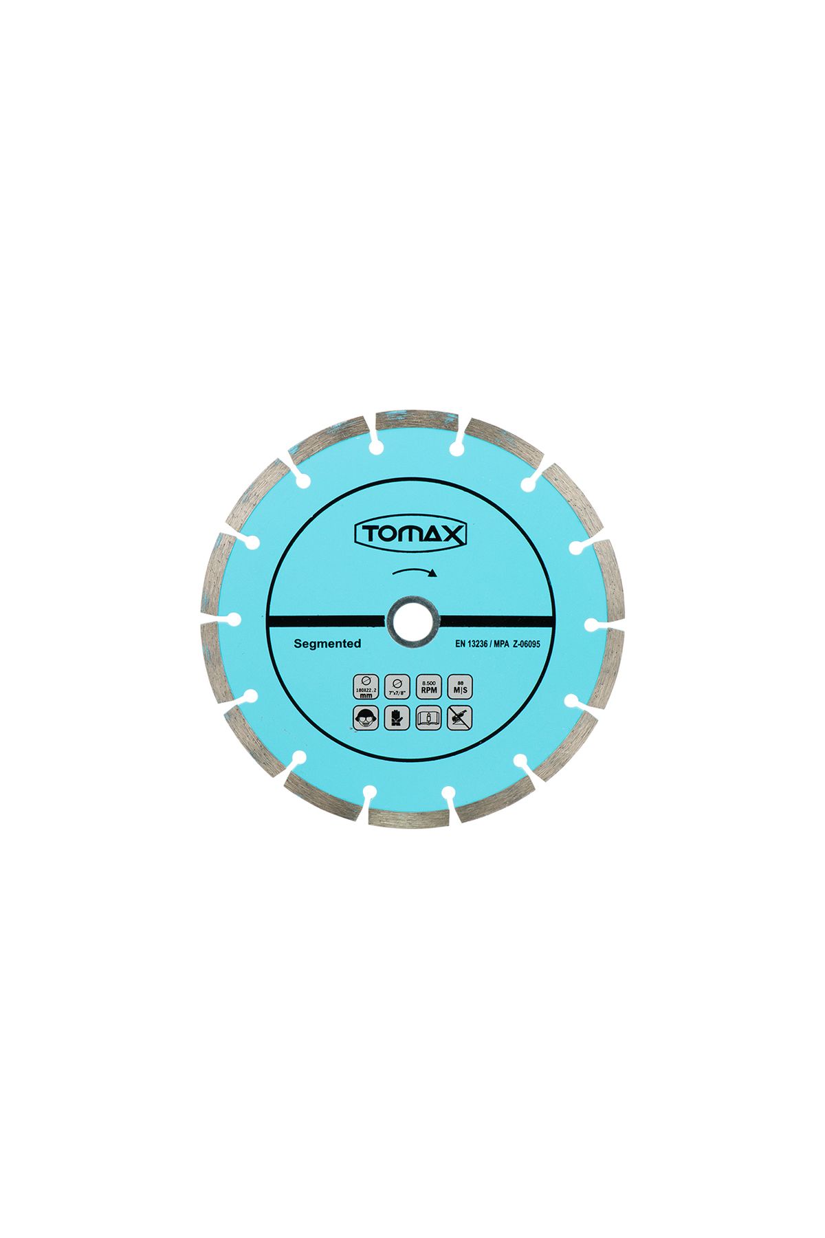 TimeStart Segmentli Elmas Beton Kesici Disk - 115x2,0x22