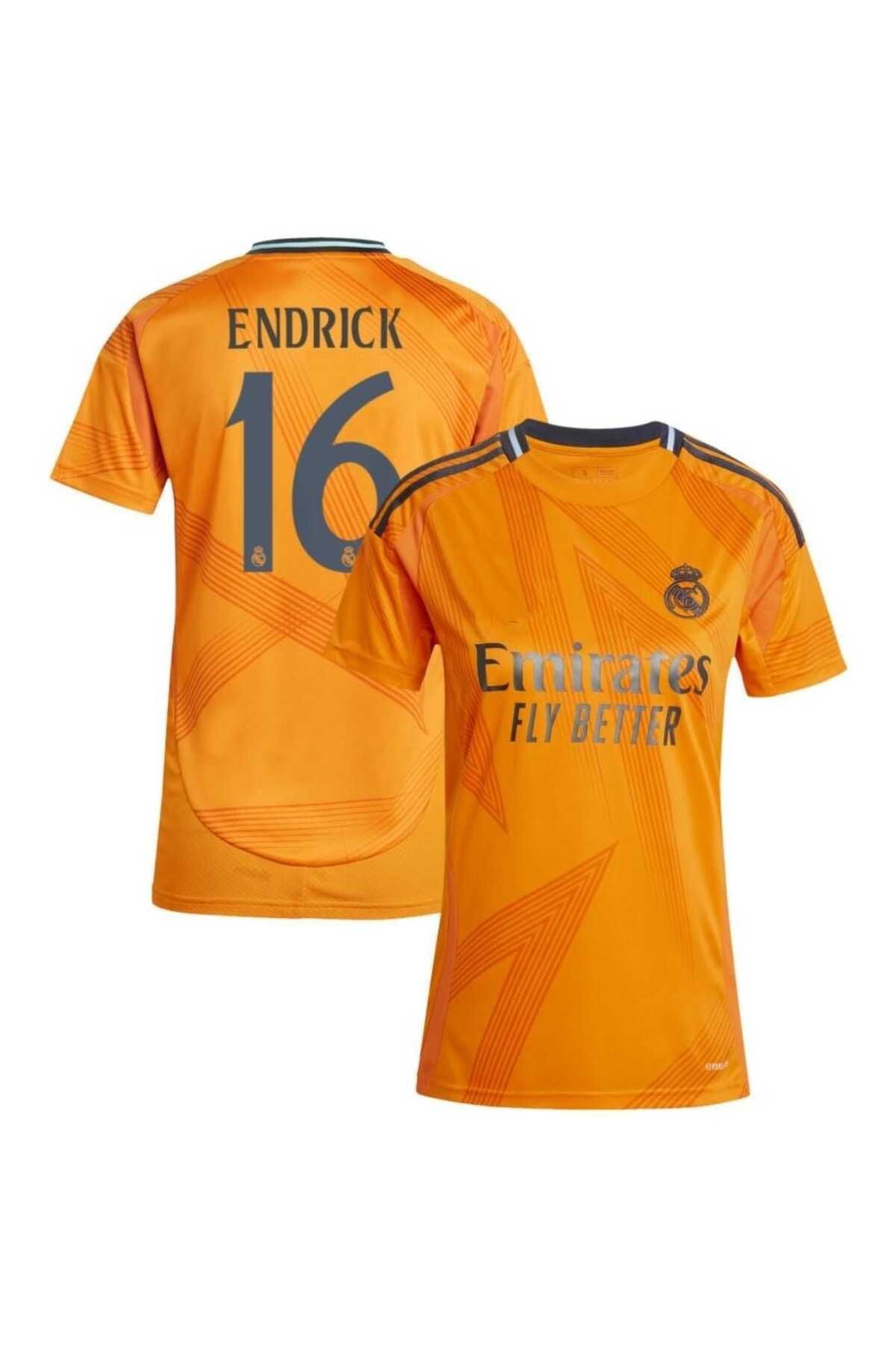 Ronson R.madridd 2024/25 Yeni Sezon Endrick Deplasman Forması (Orange)