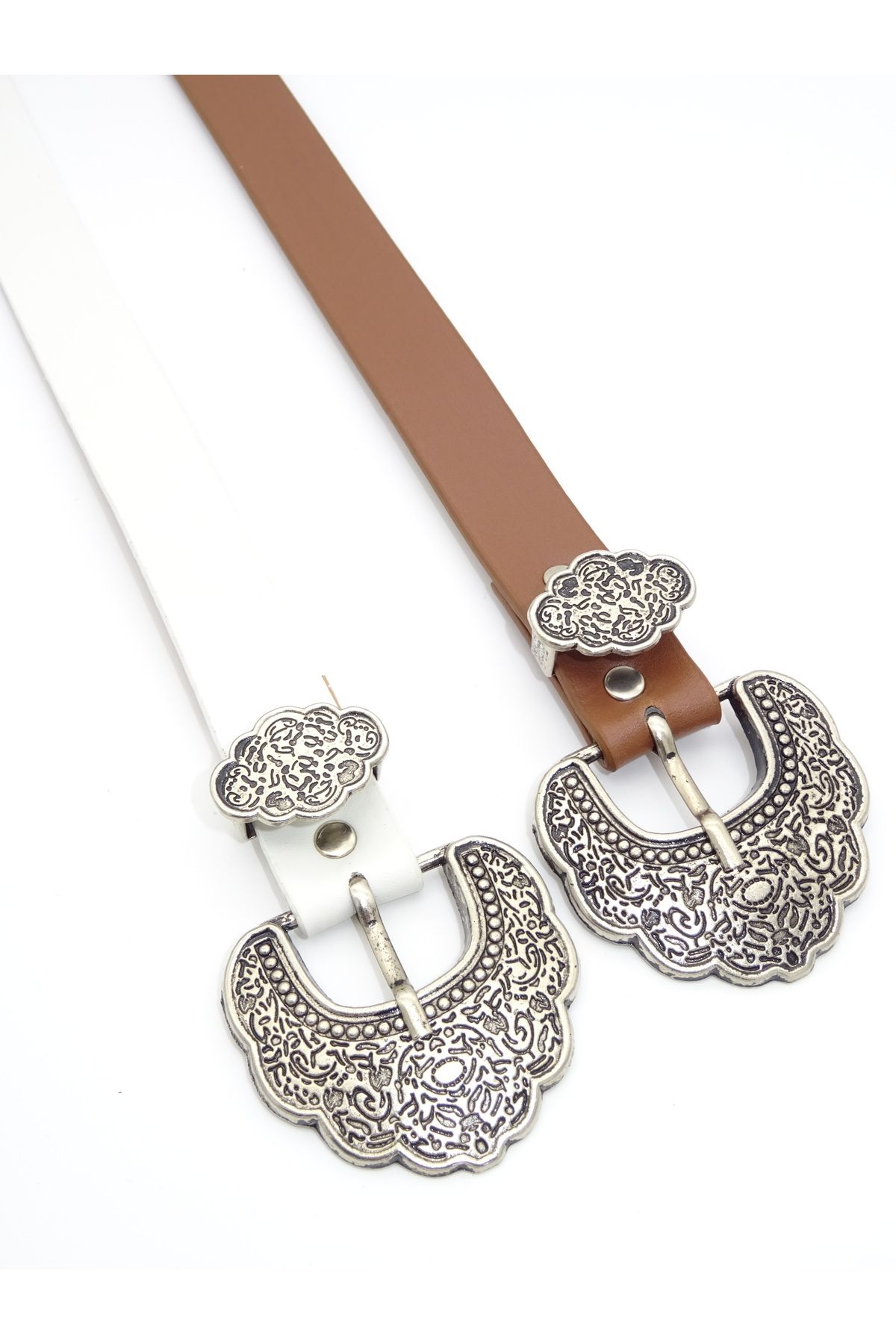 Versla METAL TOKALI 2'Lİ PANTOLON KEMERİ, ELBİSE KEMERİ, GÖMLEK KEMERİ, CEKET KEMERİ
