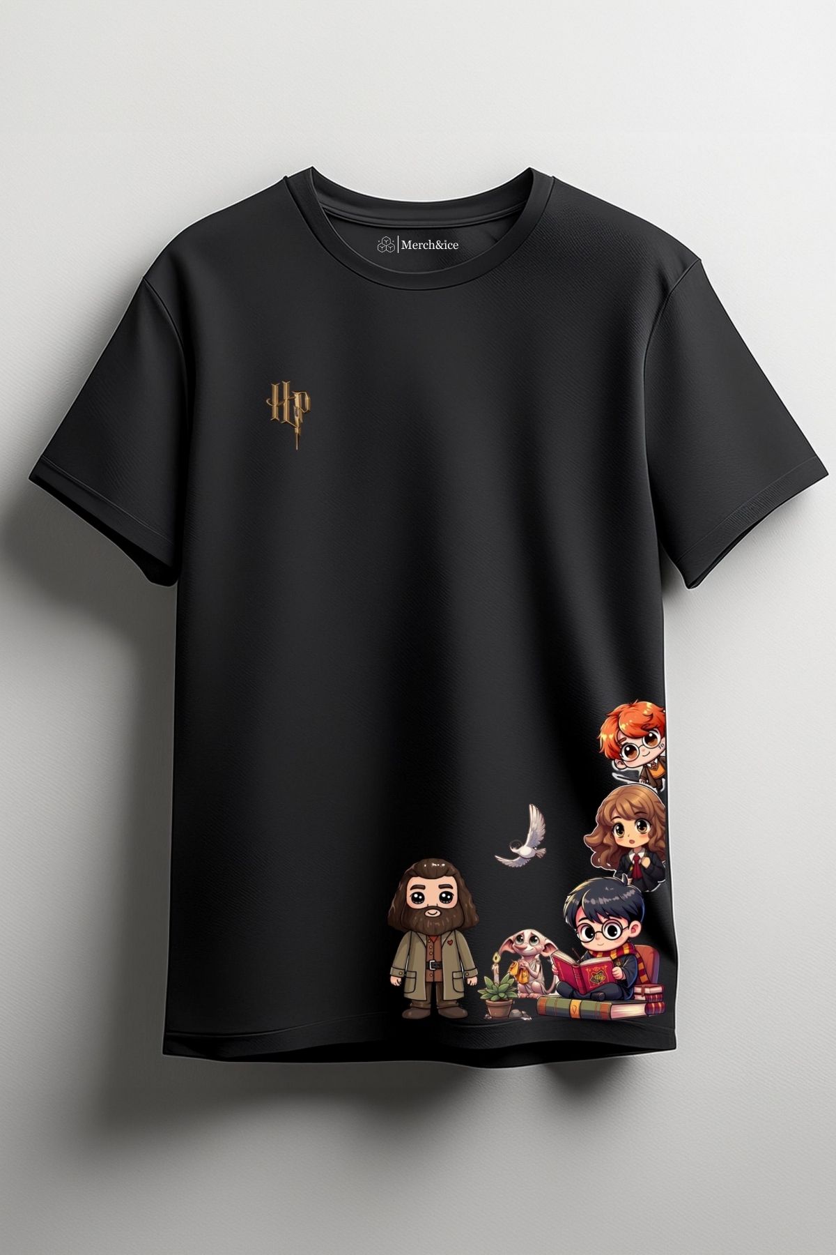 Merch&ice HP Ailesi Baskılı Unisex T-Shirt