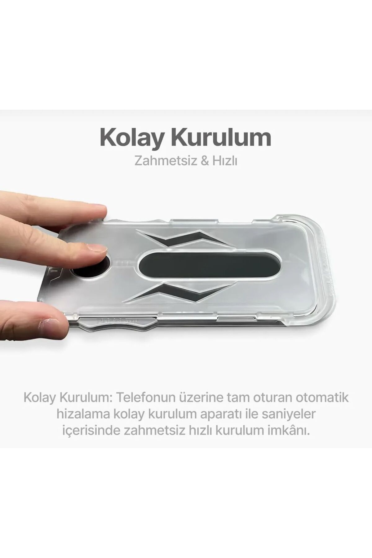 İBL AKSESUAR İphone 15 PROMAX Kırılmaz Cam Full Kaplayan 10X Ekran Koruyucu (Kolay Kullanım)