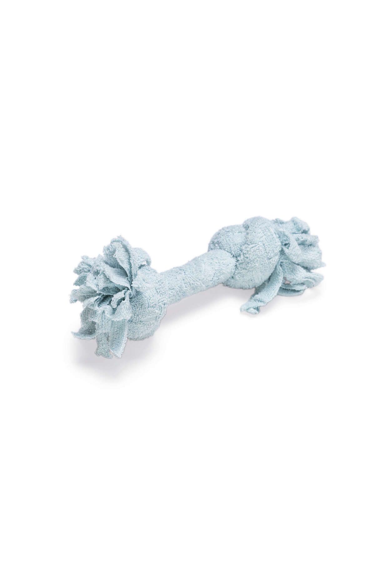 Beeztees Yavru Köpek Oyuncağı, Çift Düğümlü Diş İpi, Peluş, Mavi, 20x6x4,5cm SVLRS
